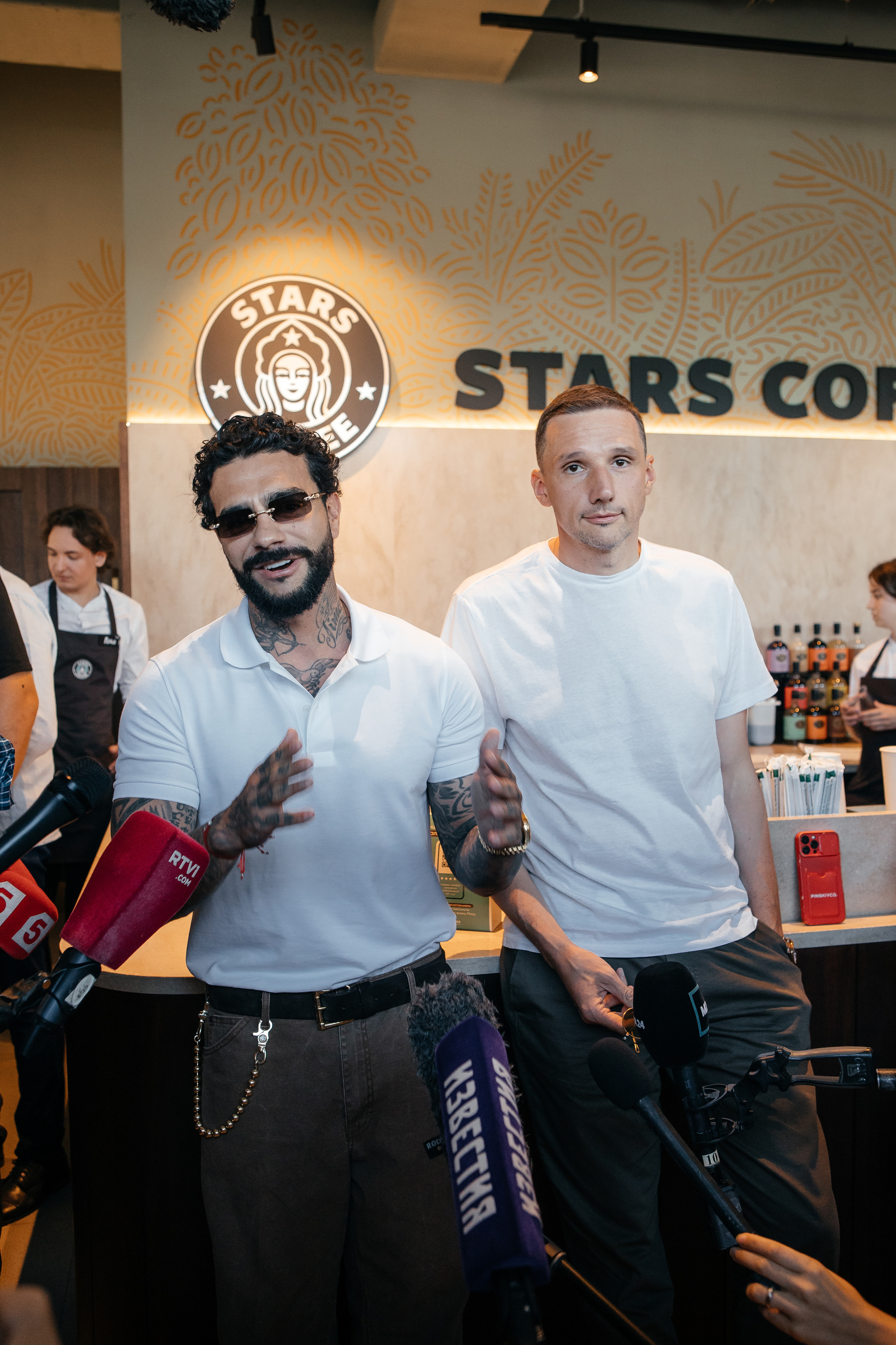 Открытие первой кофейни сети Stars Coffee. Светский фотограф — Анисина Ирина