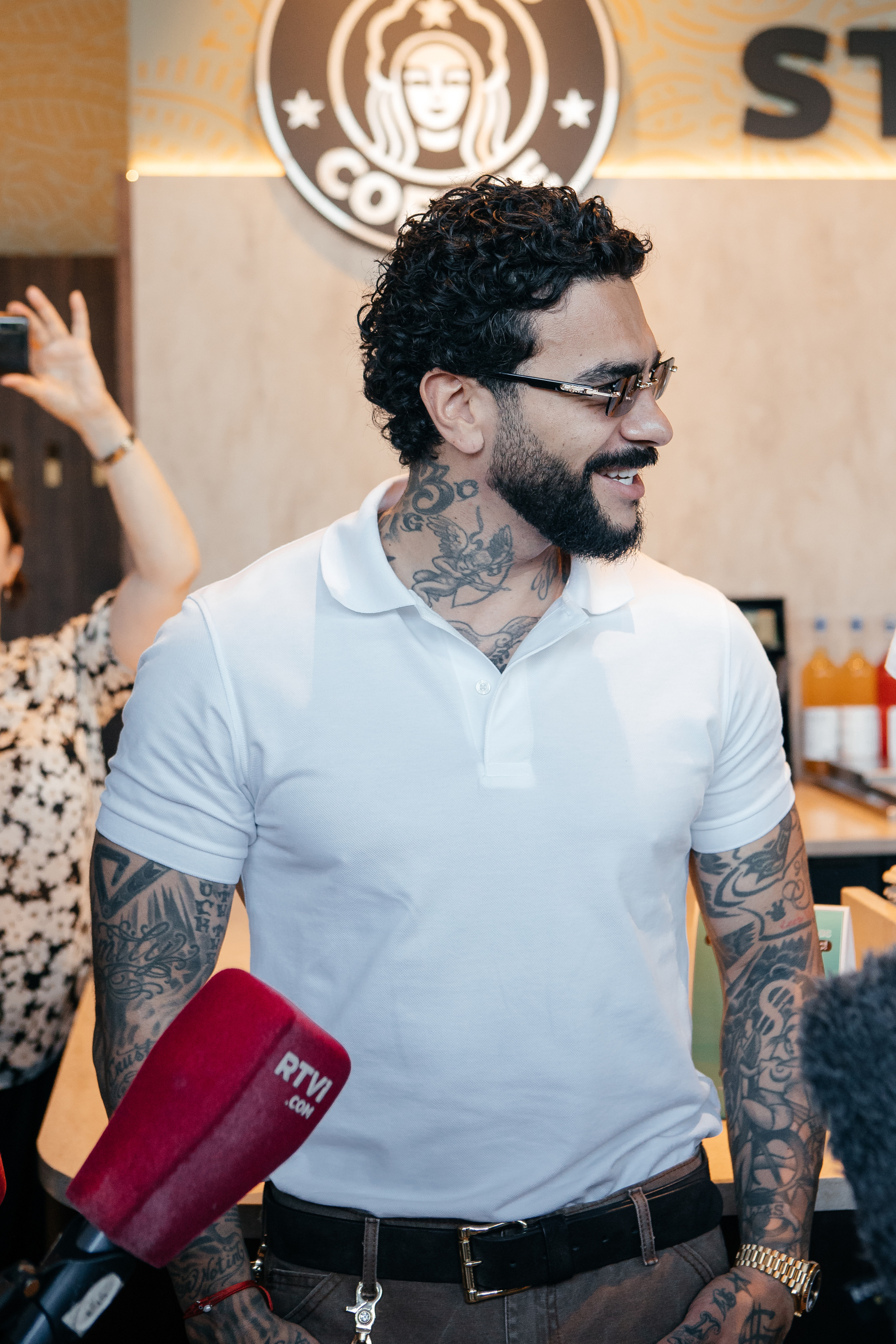 Открытие первой кофейни сети Stars Coffee. Светский фотограф — Анисина Ирина