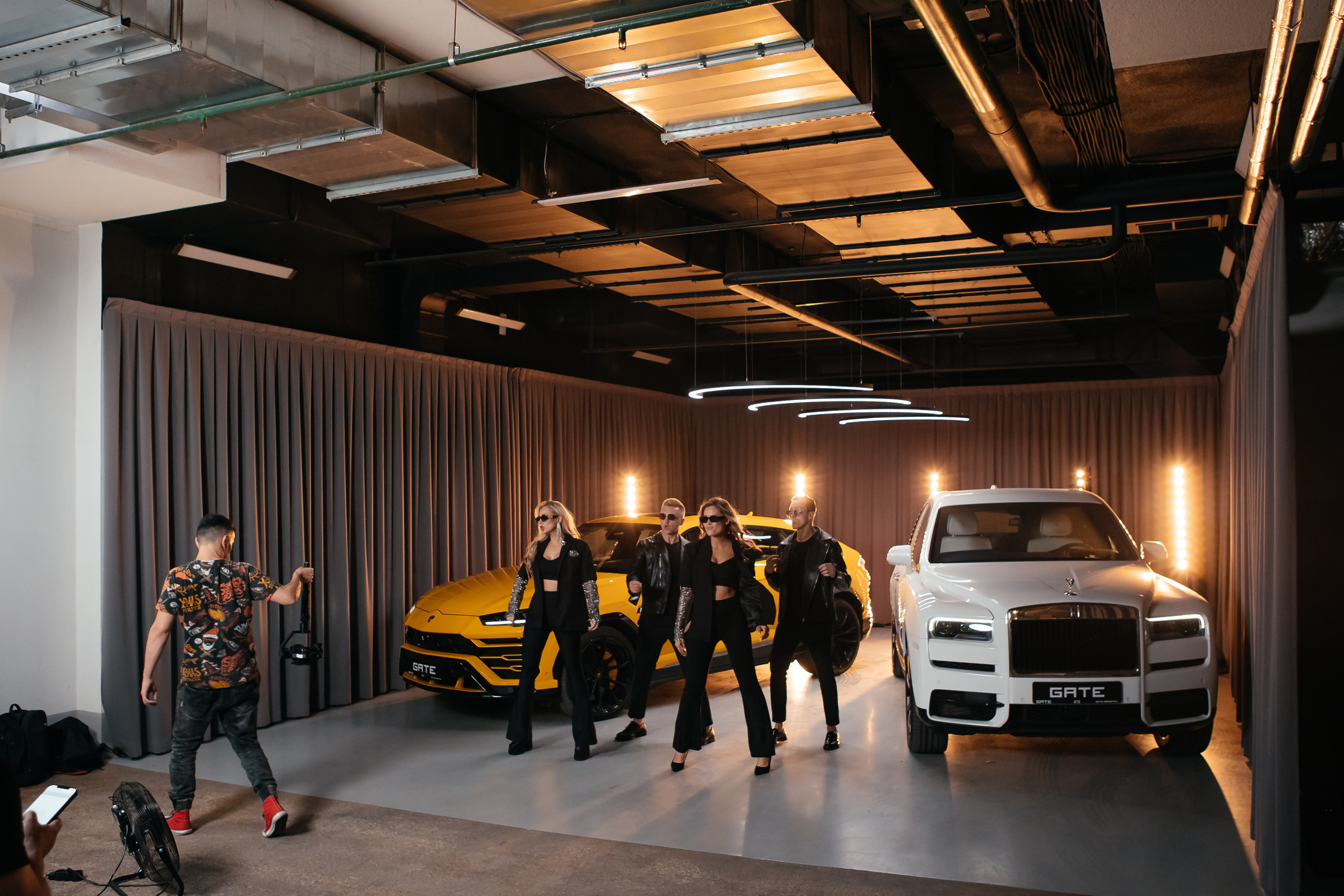 Съёмки клипа. Светский фотограф — Анисина Ирина