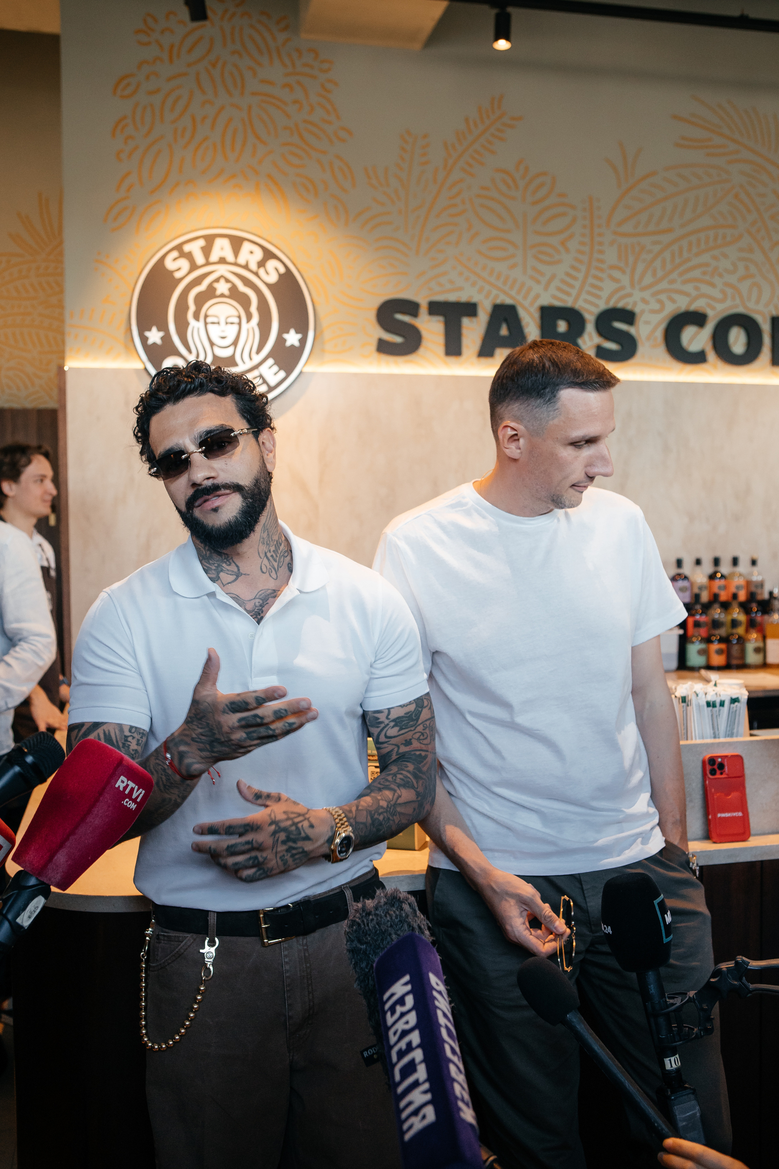 Открытие первой кофейни сети Stars Coffee. Светский фотограф — Анисина Ирина