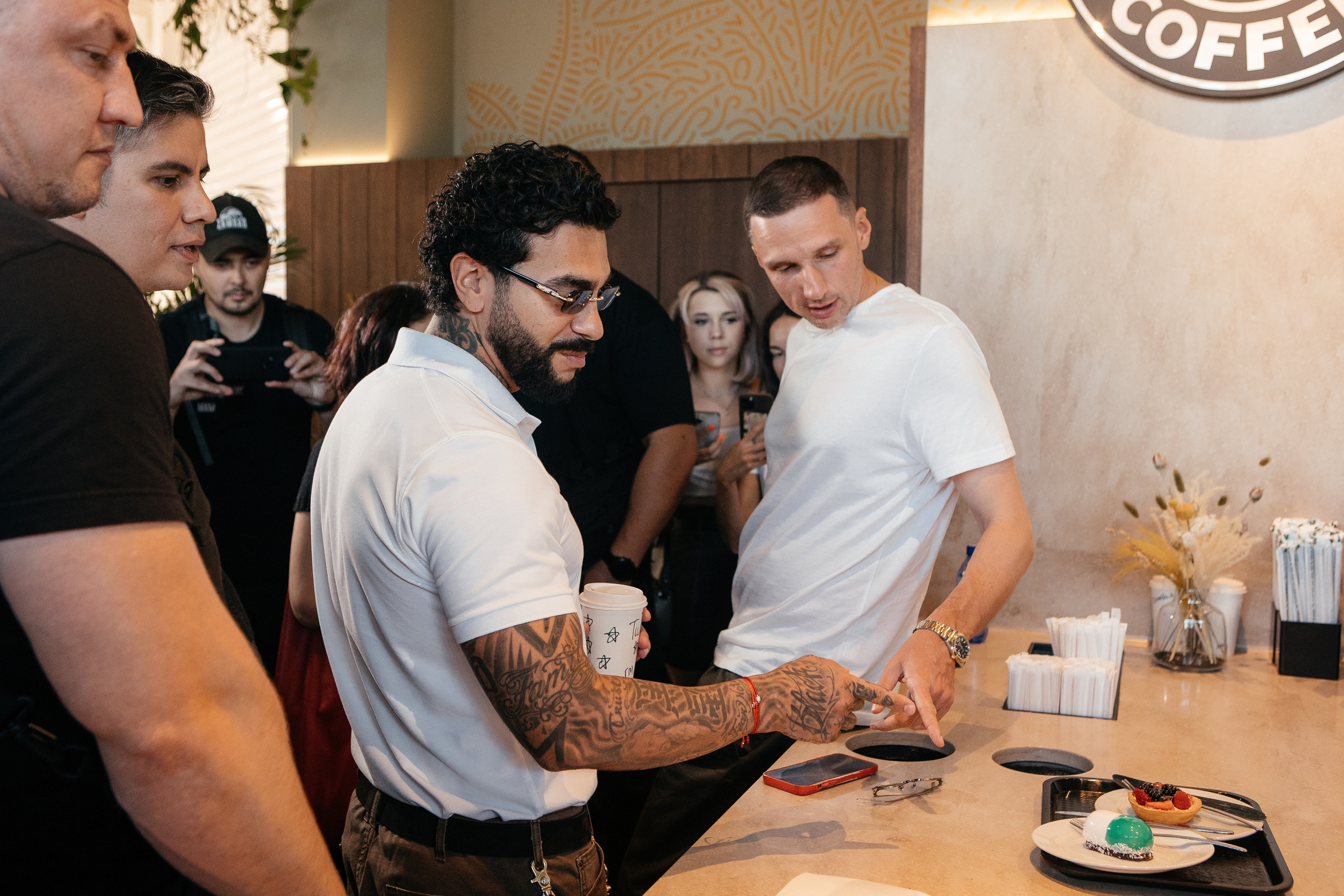 Открытие первой кофейни сети Stars Coffee. Светский фотограф — Анисина Ирина