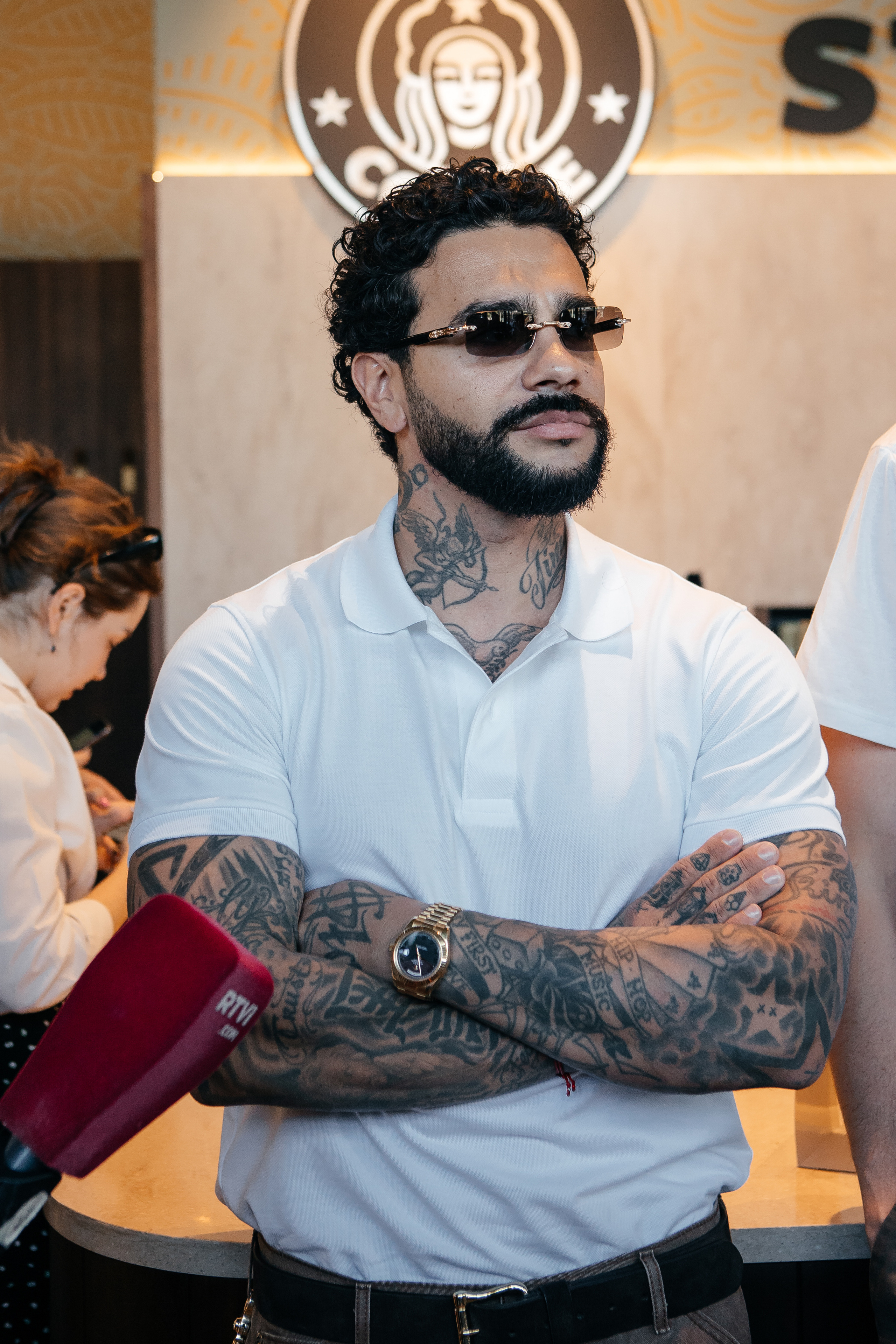 Открытие первой кофейни сети Stars Coffee. Светский фотограф — Анисина Ирина