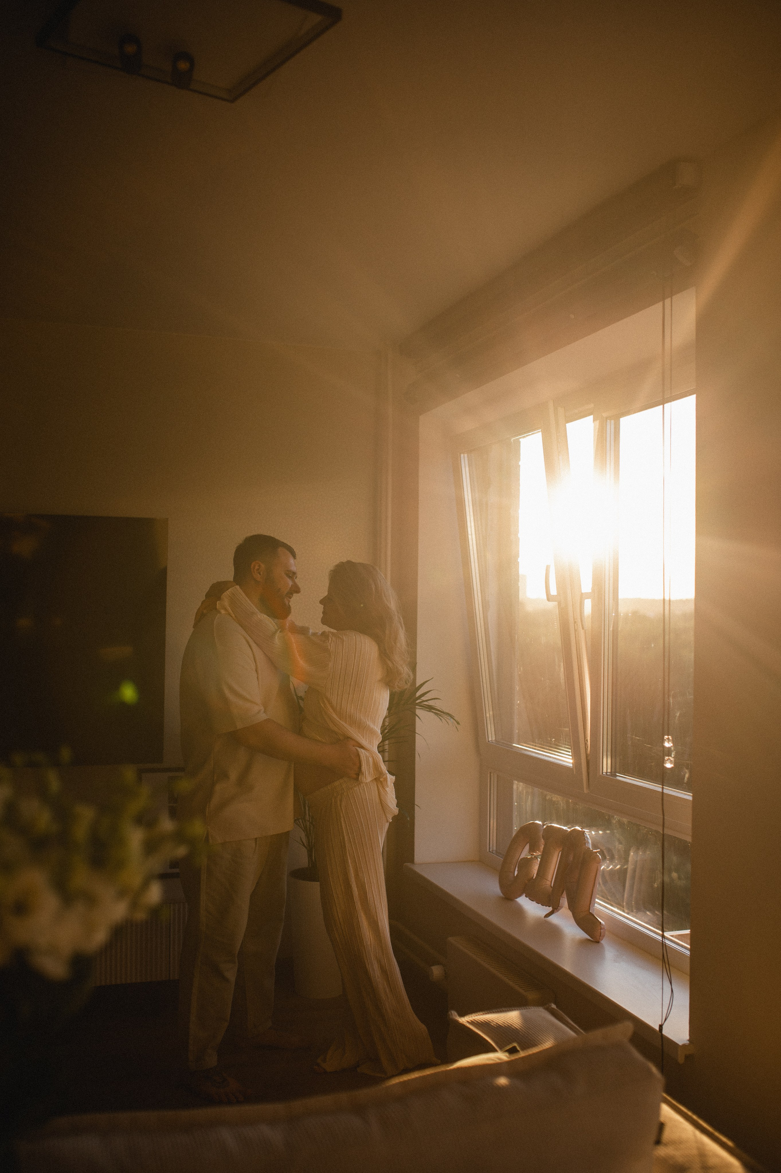 Домашняя фотосессия беременности. Семейная фотосессия Бутово Москва фотограф Алина Морщагина