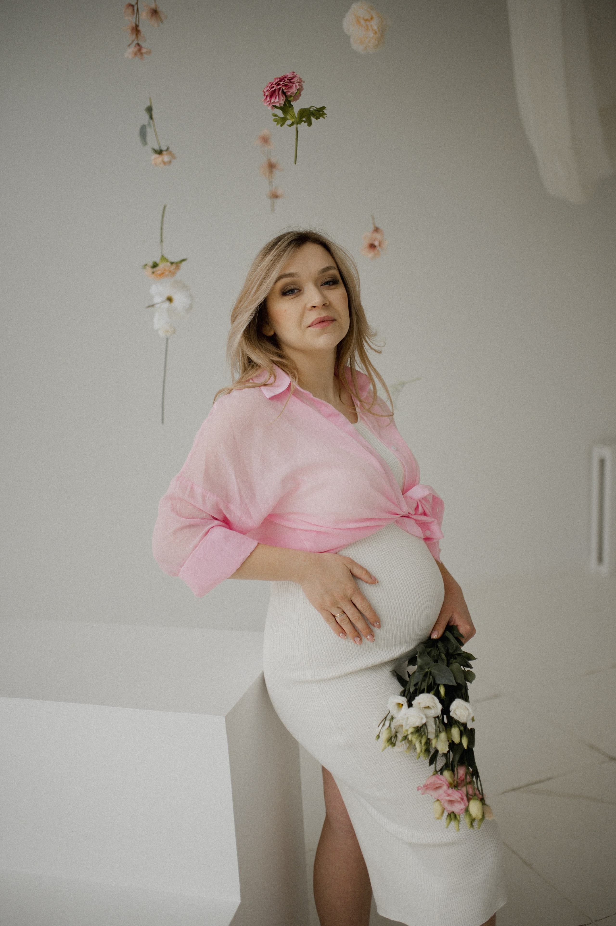 Оля в ожидании малыша. Семейная фотосессия Бутово Москва фотограф Алина Морщагина