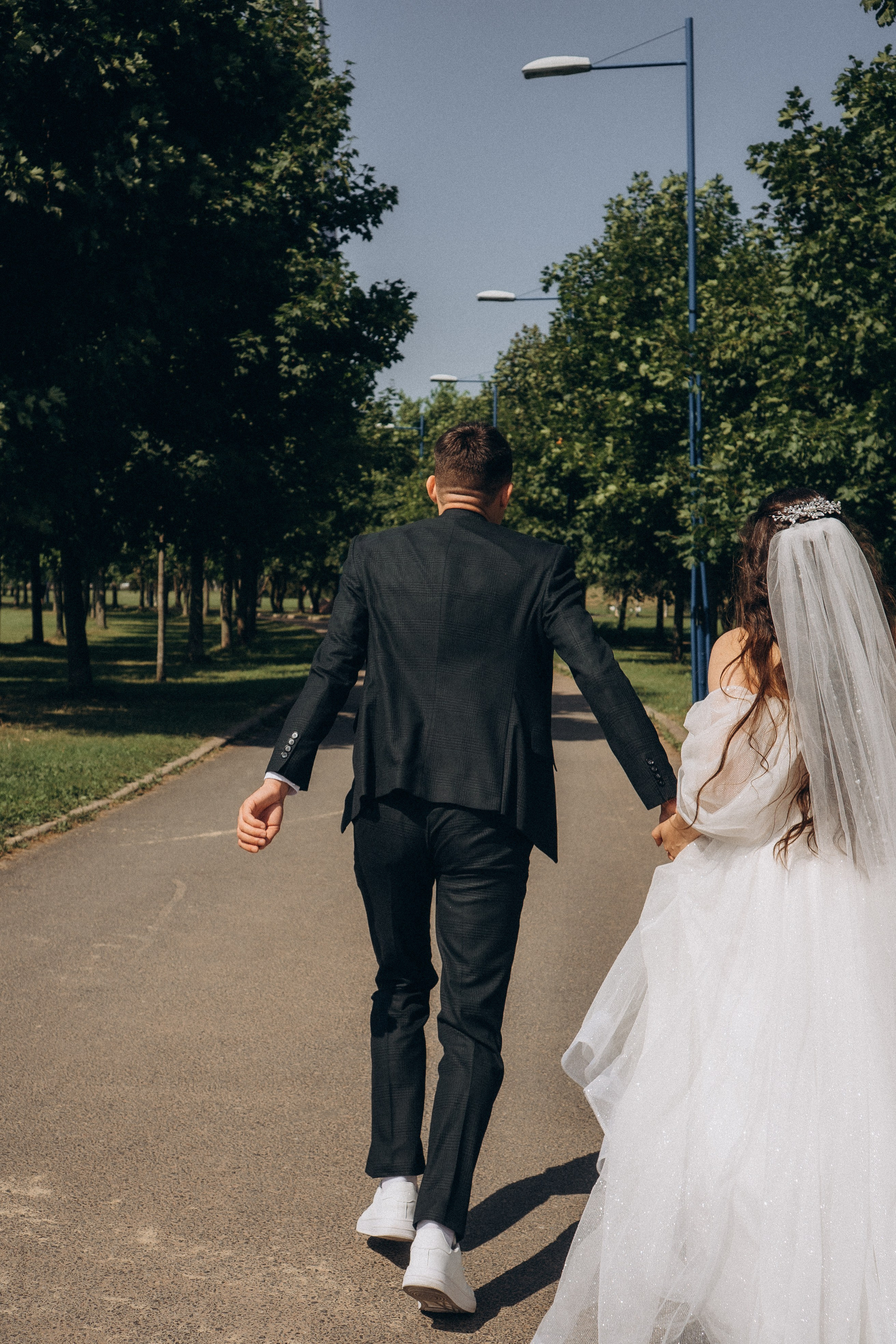 СВАДЕБНАЯ СЬЕМК В ПАРКЕ 300-ЛЕТИЯ. Профессиональный фотограф, Санкт-Петербург — Виктория Богомолова