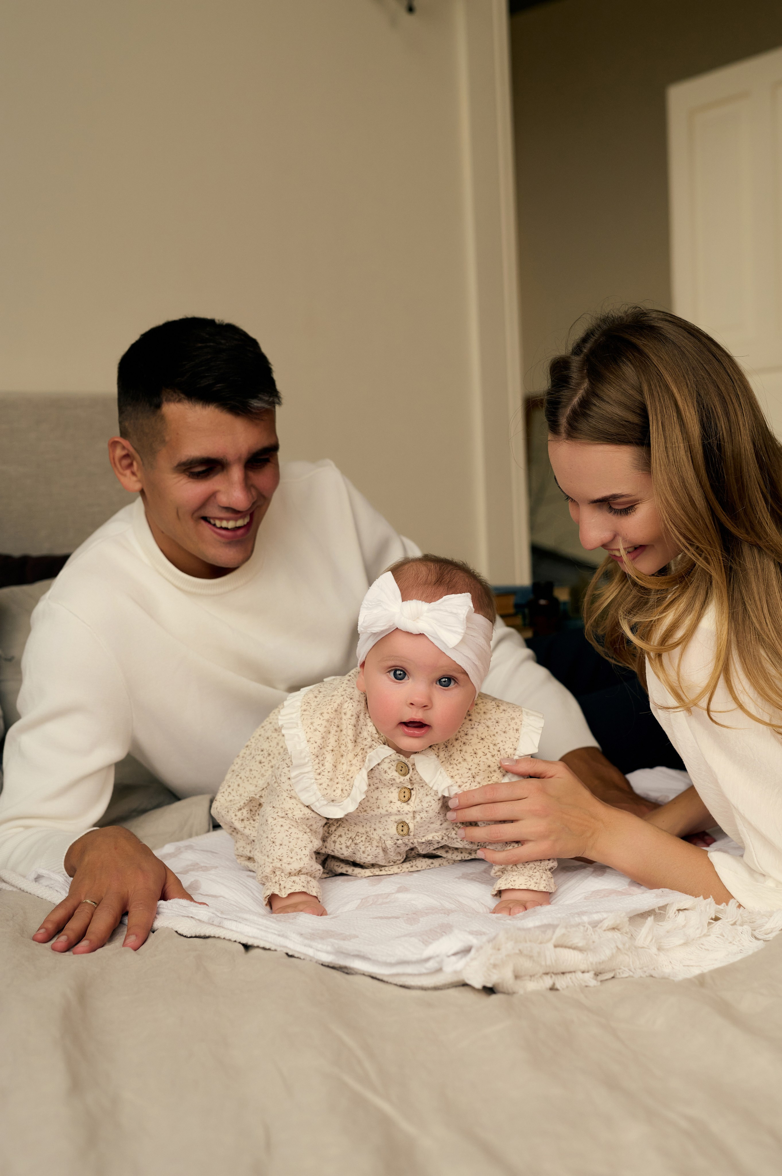 Анечка и Стас с Алиночкой. Фотограф в Краснодаре Скубицкая Альбина