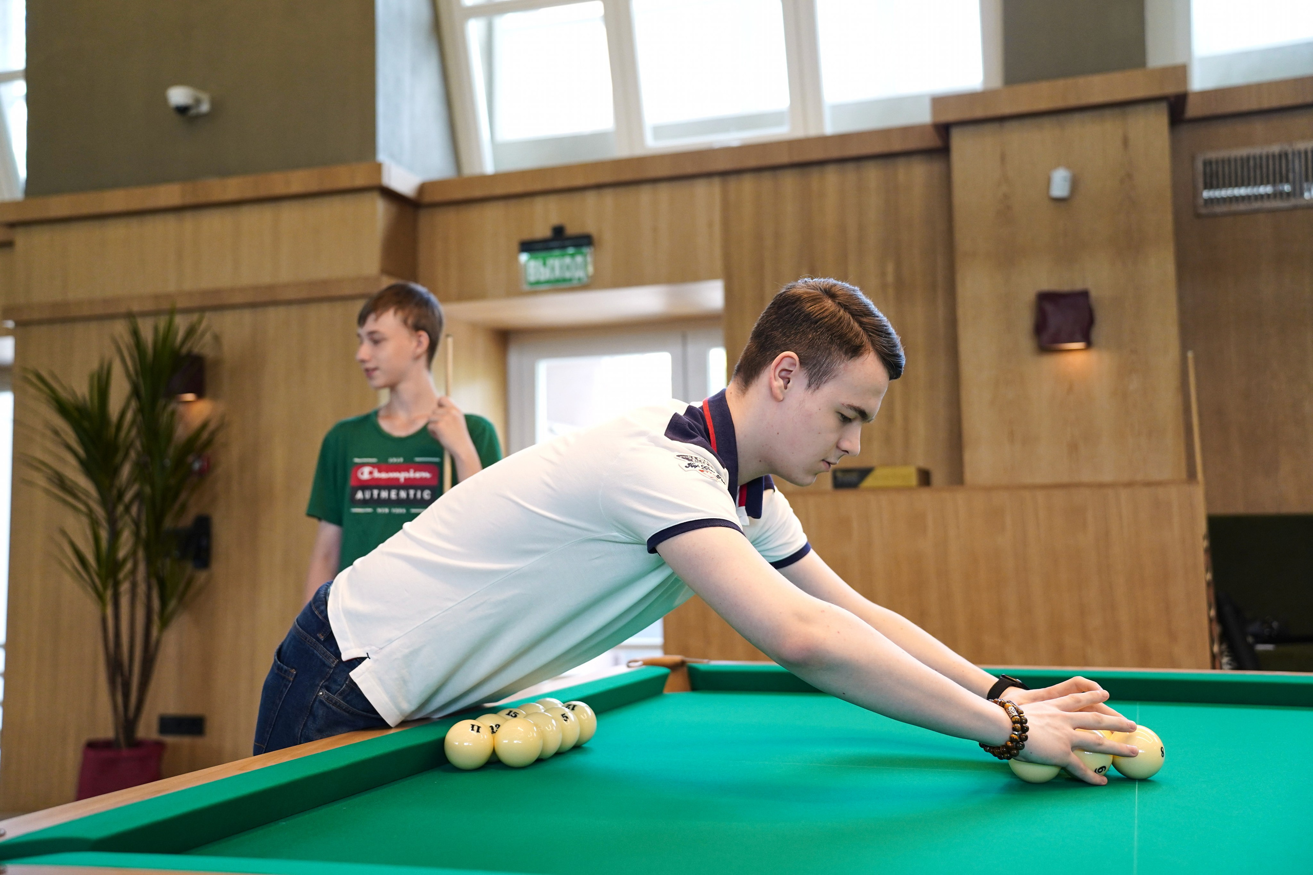 Бильярд Родина. Фотограф