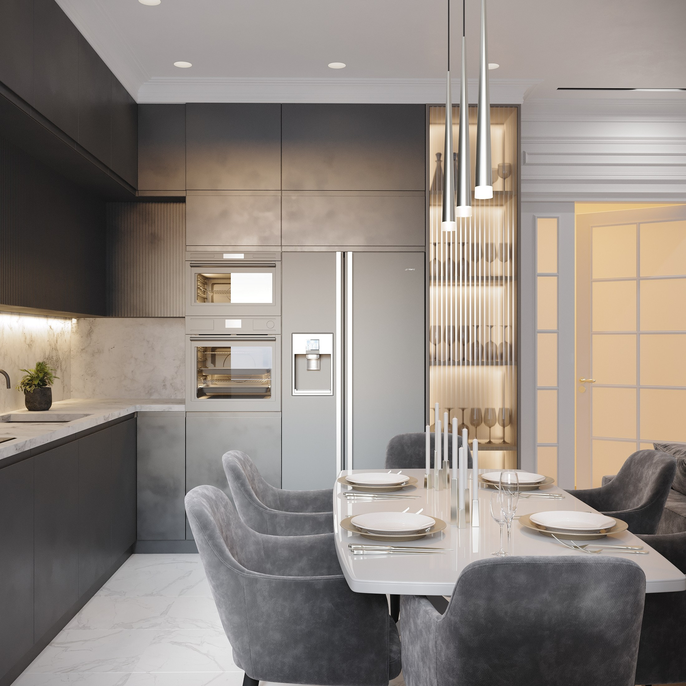 Визуализация квартиры для девушки-фотографа. Студия 3d визуализации Arcviz