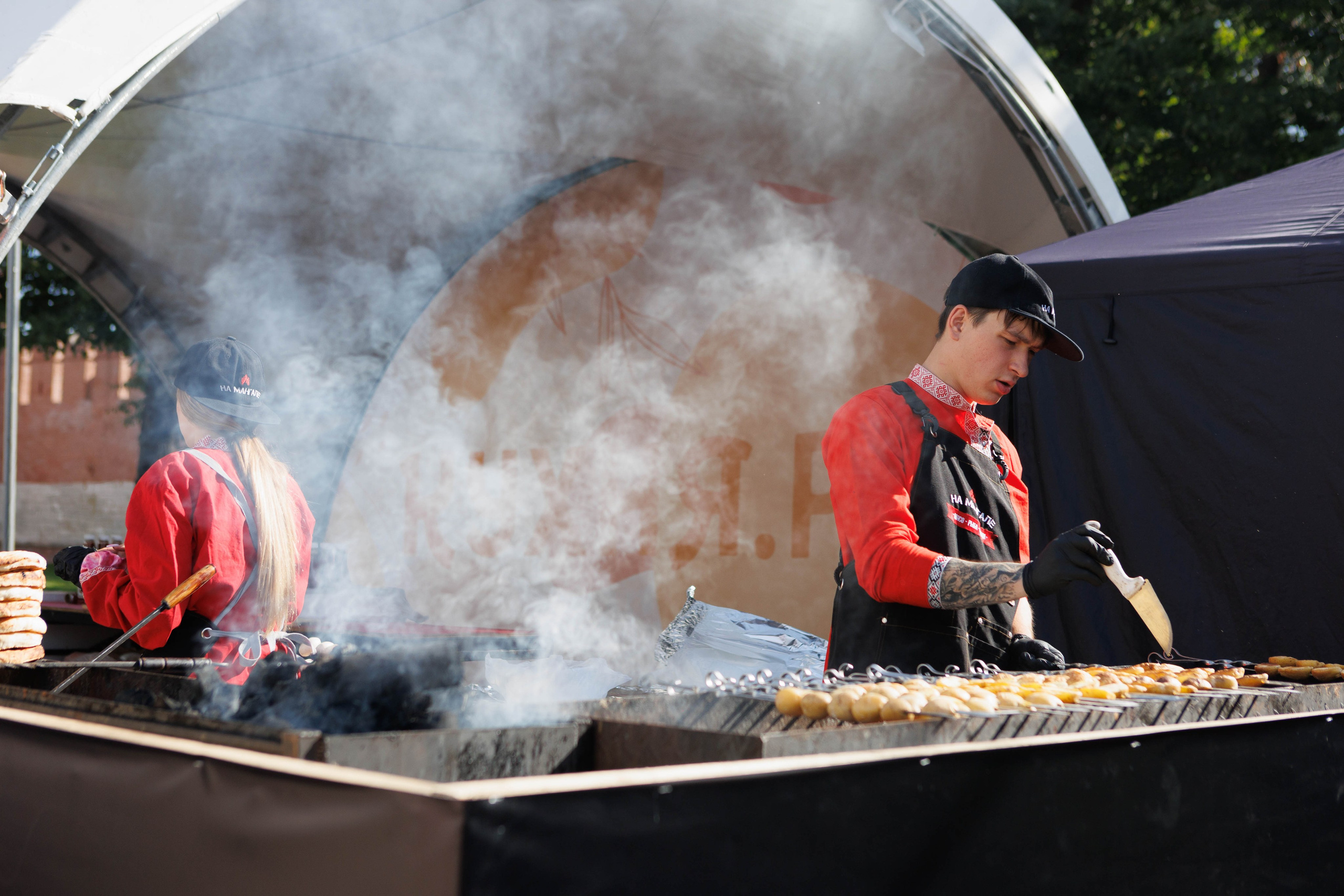 Репортаж с кулинарного фестиваля на дне города. Тула. Фотограф в Туле Павел Парахин
