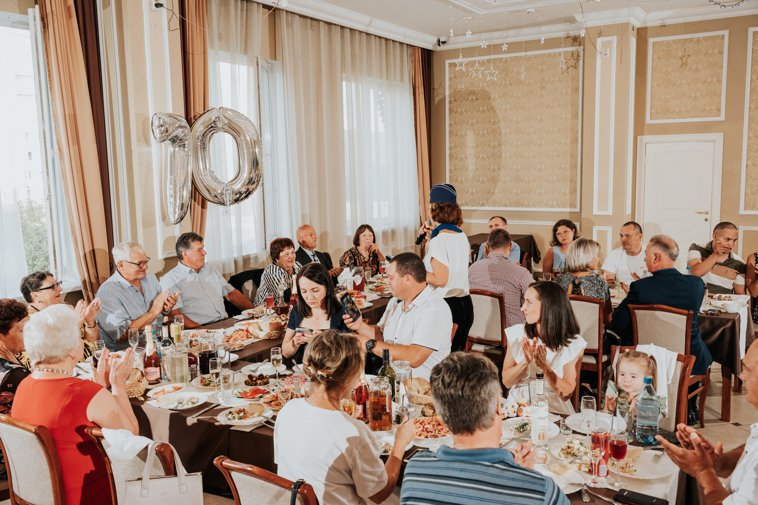 Юбилей 70 лет. Репортажный фотограф Красноярск