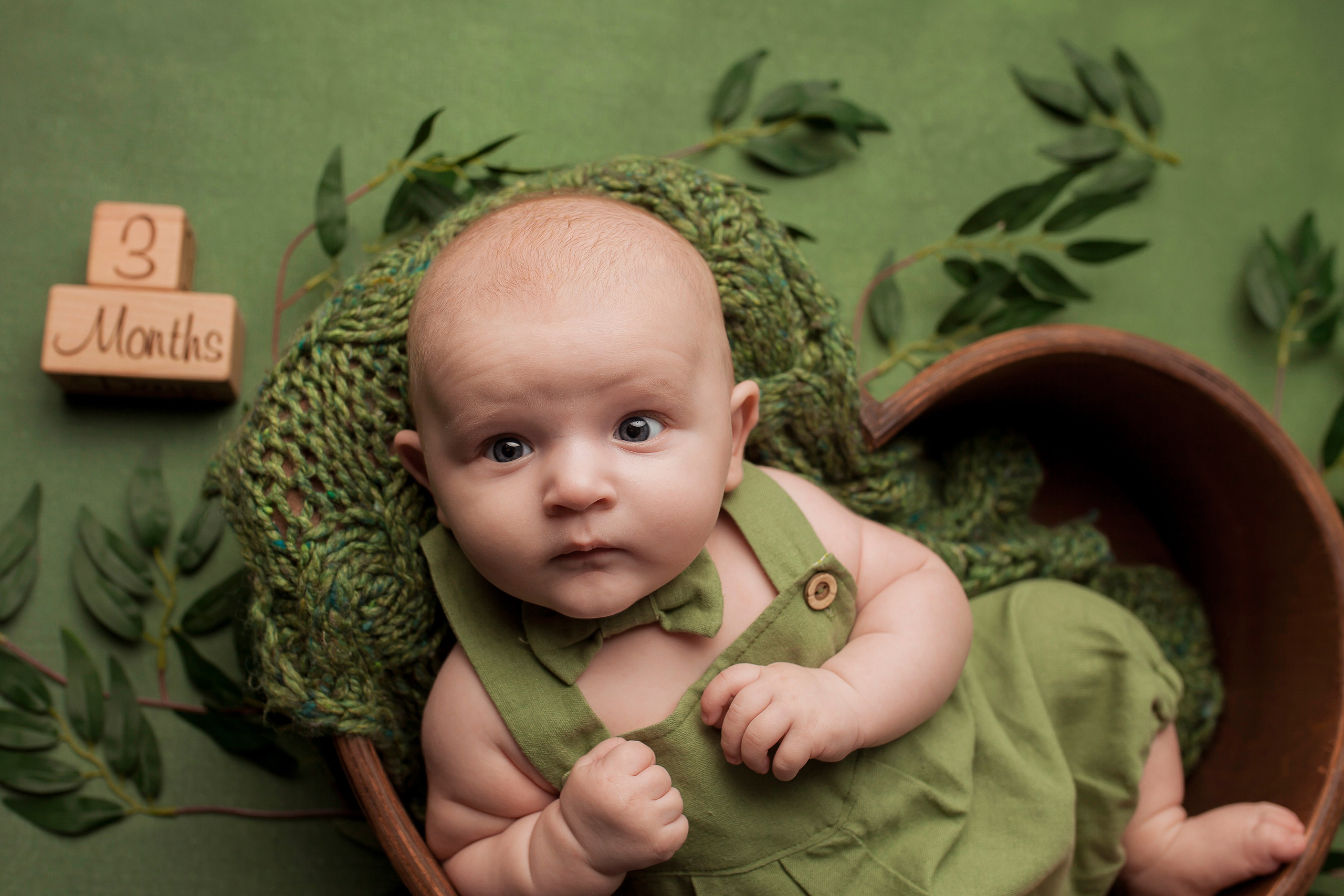 Женя, 3 месяца. Фотограф новорожденных в Новокузнецке Анна Горошникова