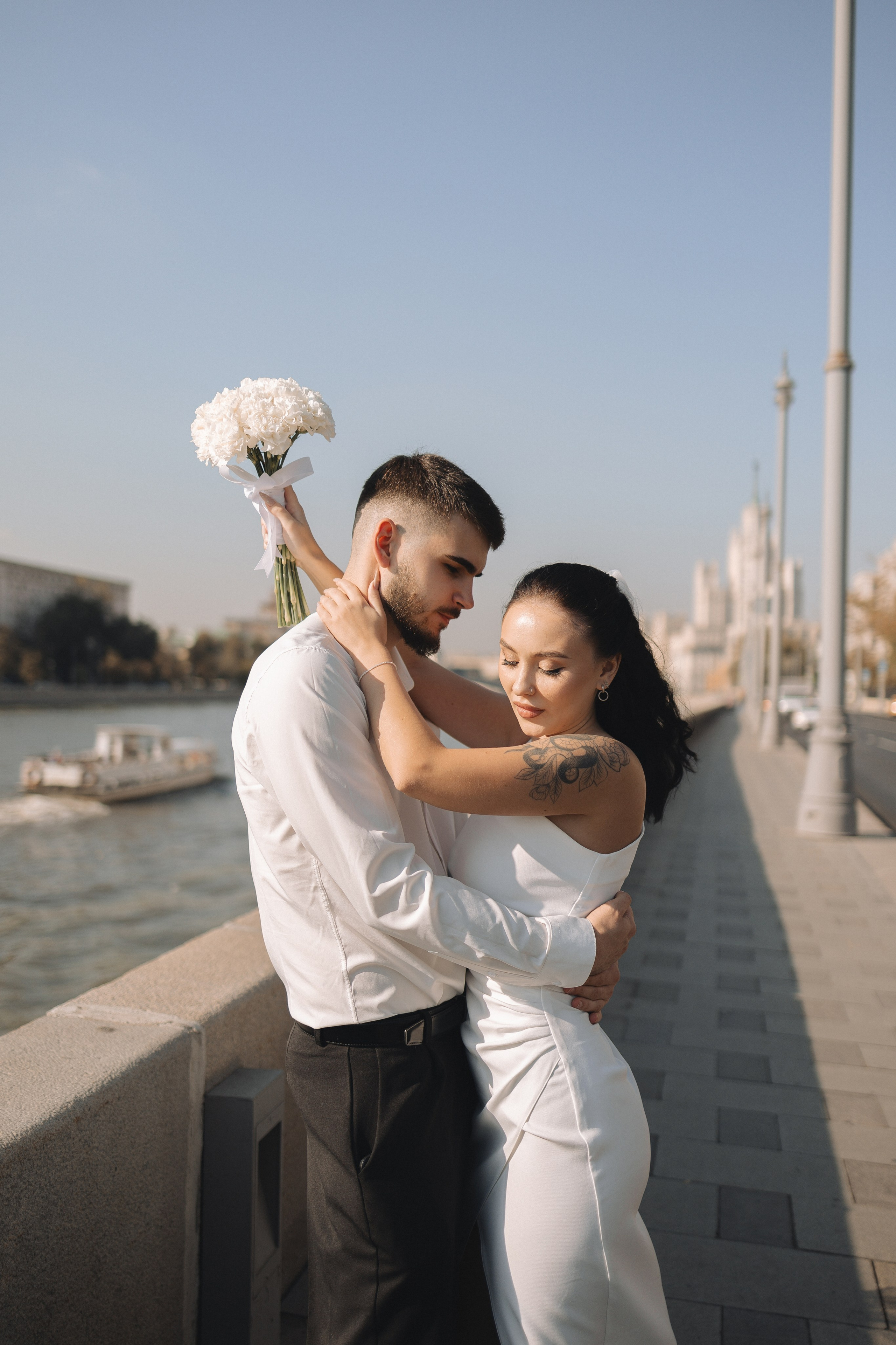 Милена и Филипп (2024). Свадебный и семейный фотограф в Москве Яна Шувалова