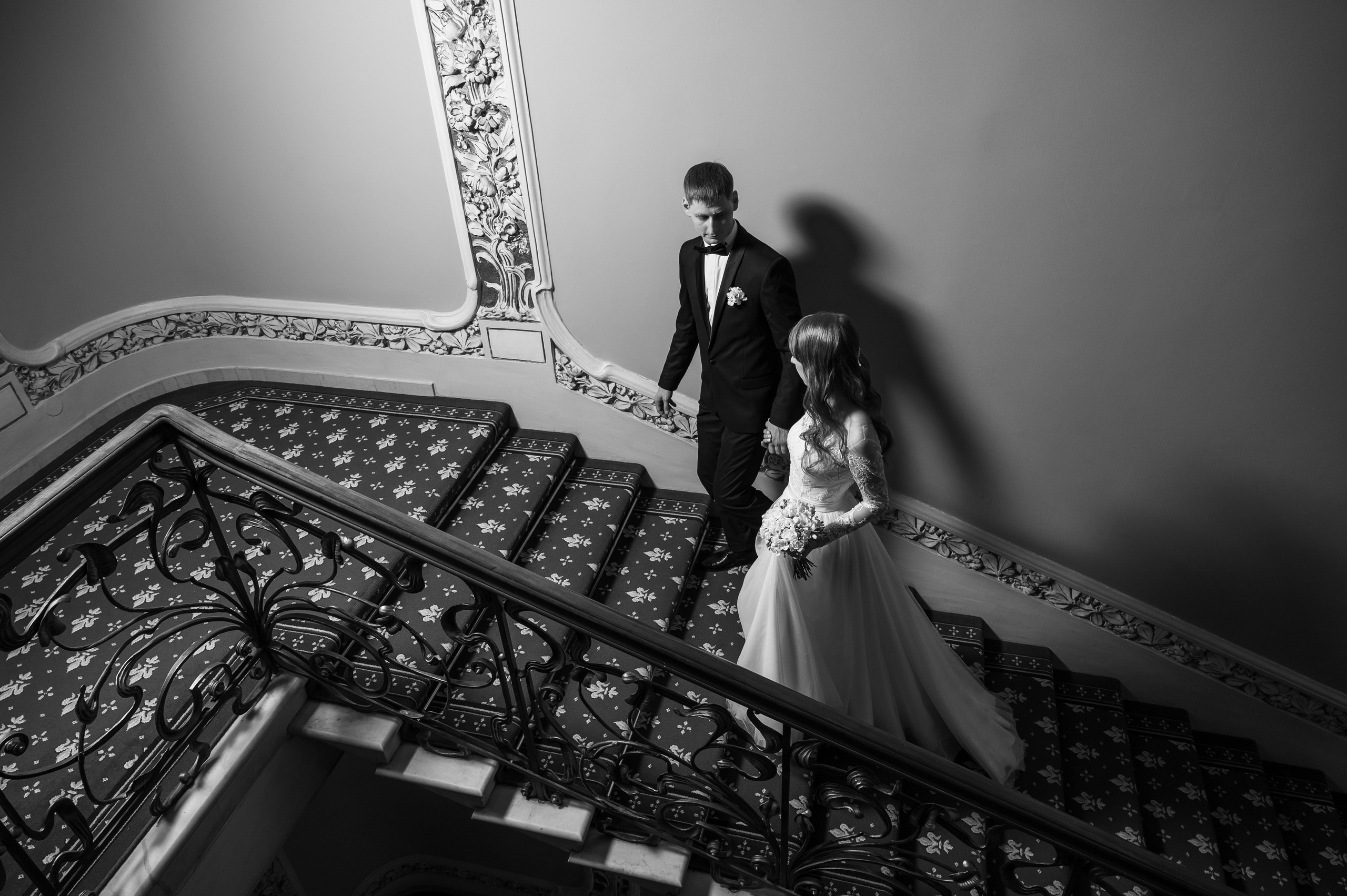 Регистрация брака в гостинице Националь. Свадебный фотограф Москва Юрий Кульман