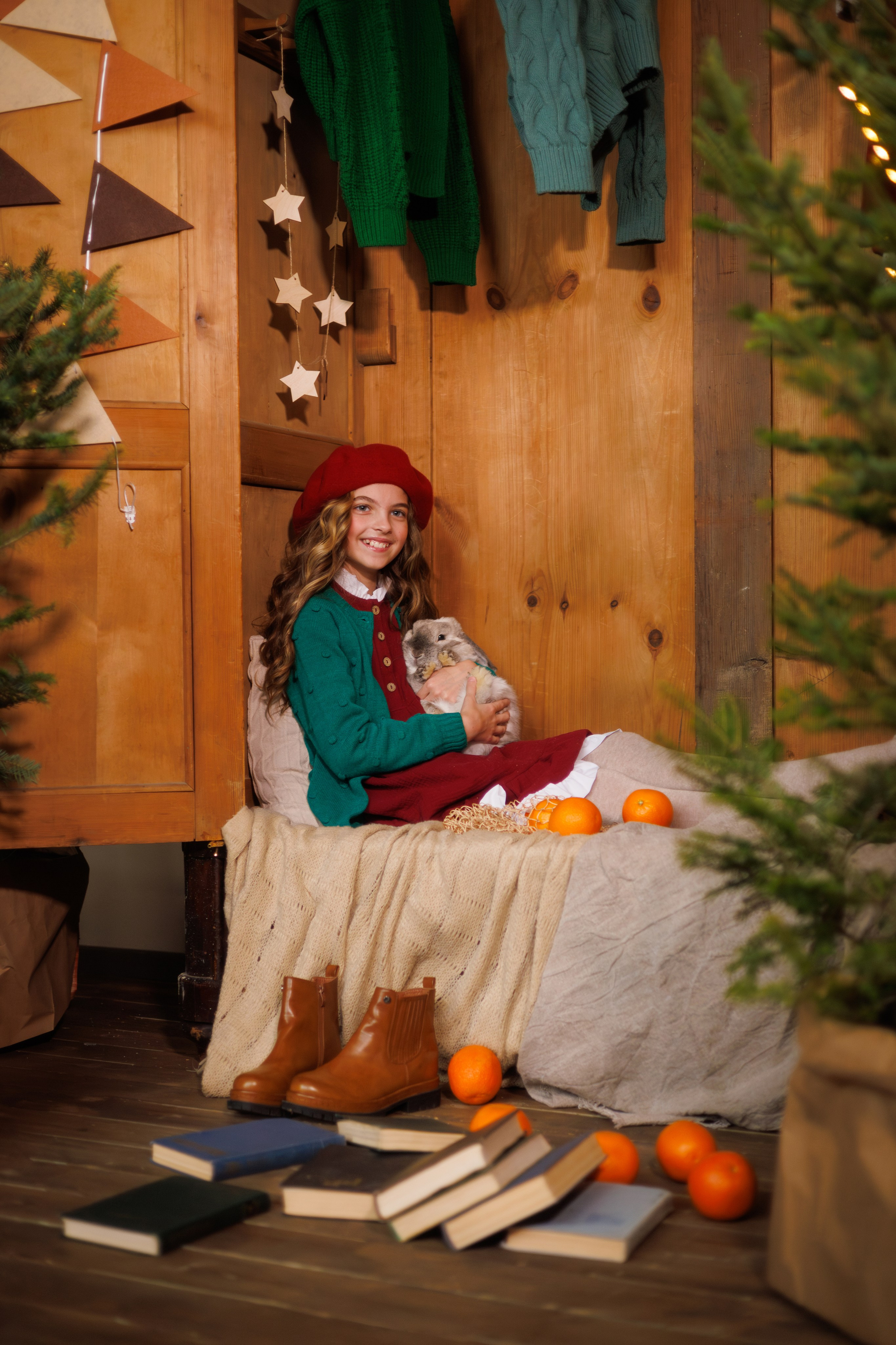 Детская новогодняя фотосессия. Фотограф Екатеринбург Анастасия Лиханова