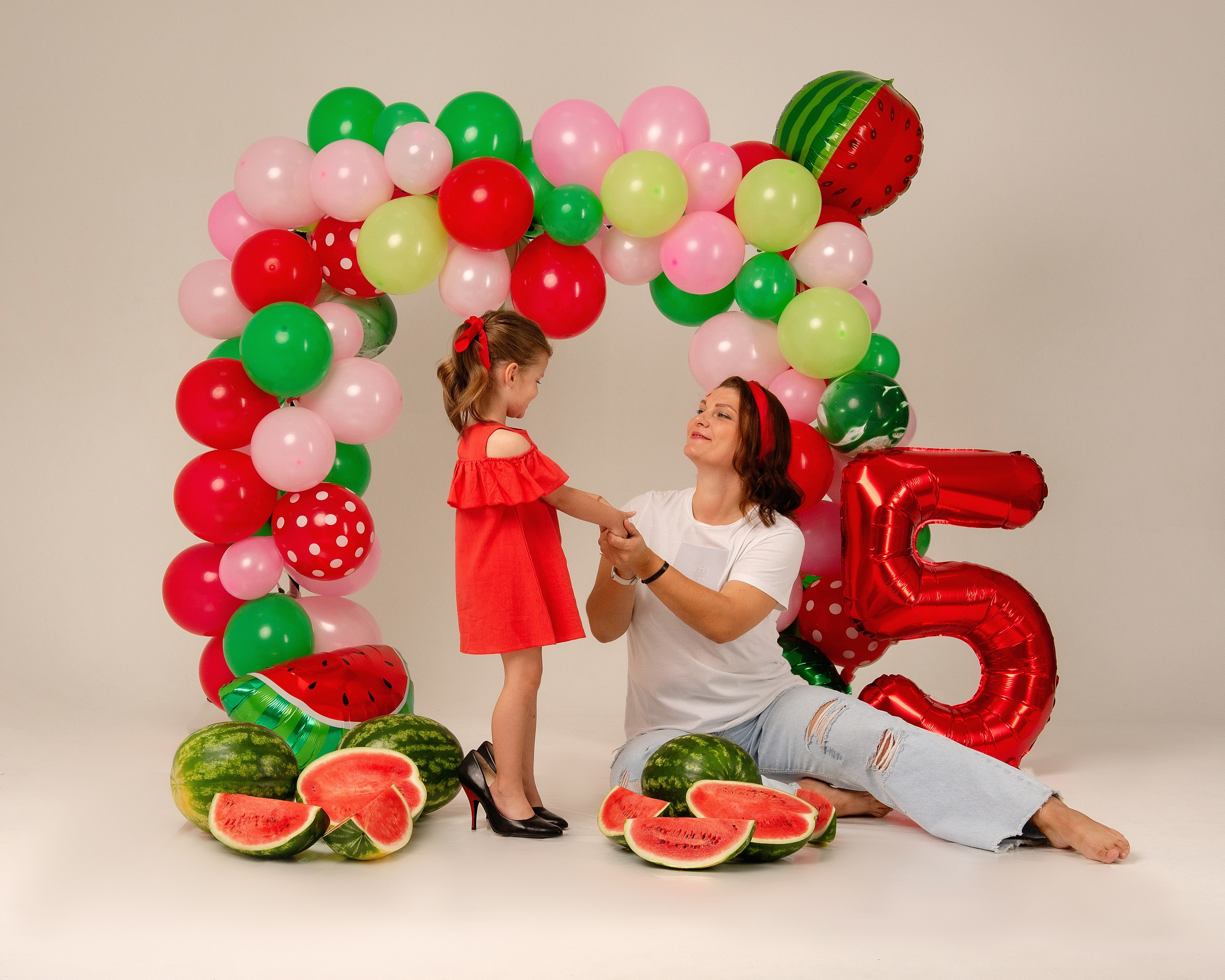 Диана и арбузы. Фотограф беременности в Екатеринбурге Илона Филатьева