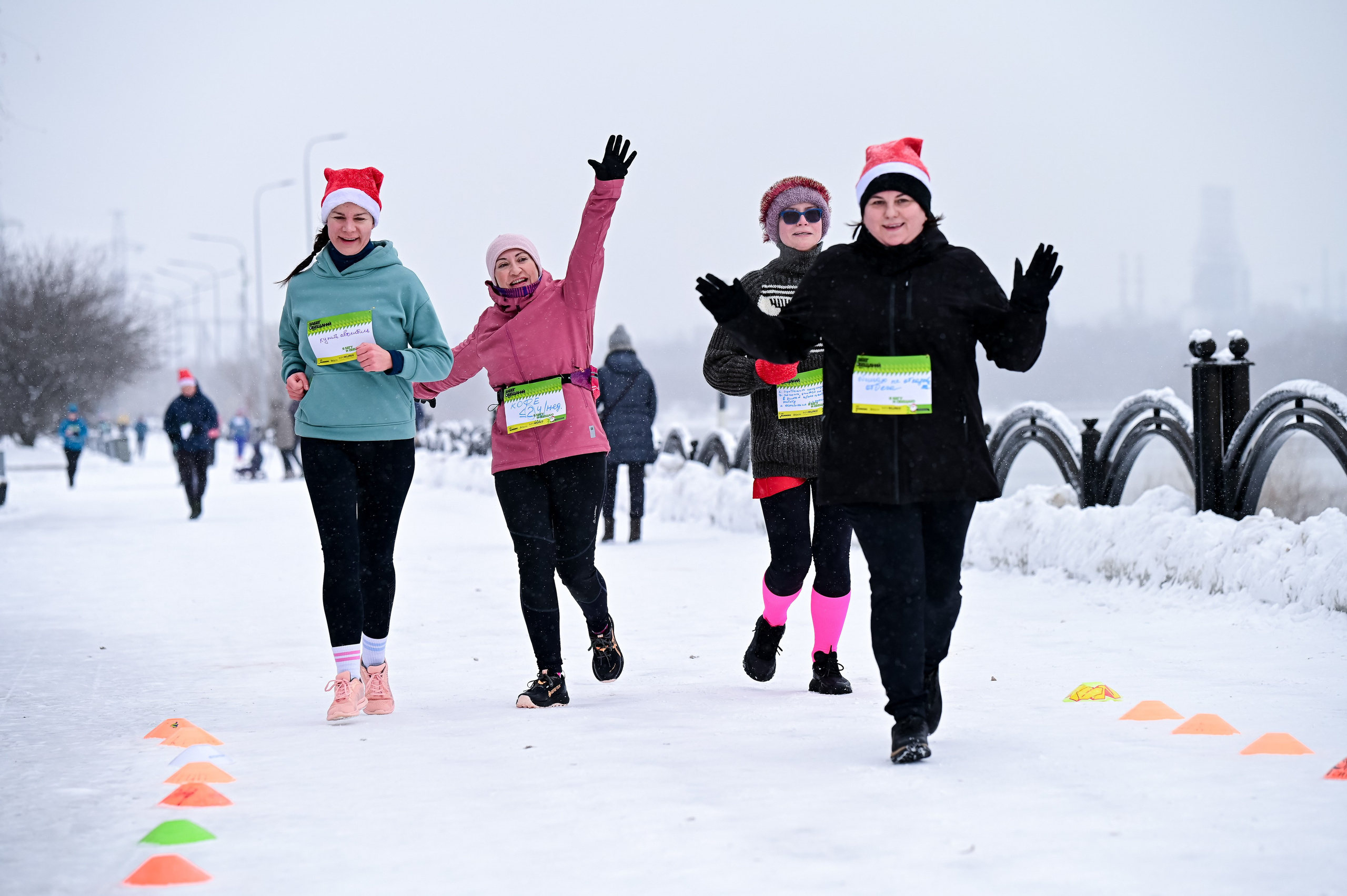 Новогодние 5 Вёрст Марьино и Забег обещаний (01.01.25). Фотограф | Ирина Гамзинова | Москва
