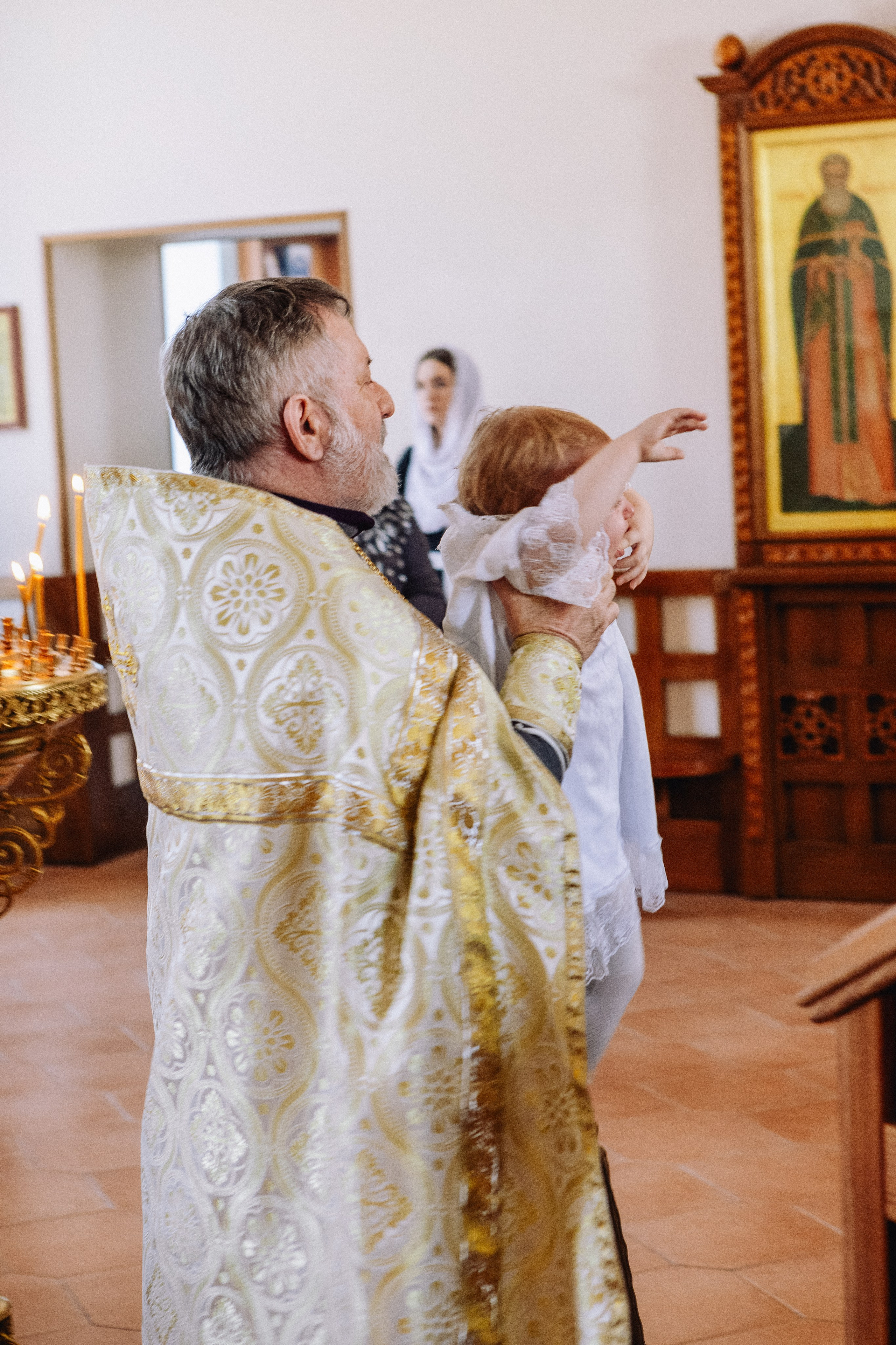Крещение Артема и Полины. Фотограф в Курске Смирнов Евгений
