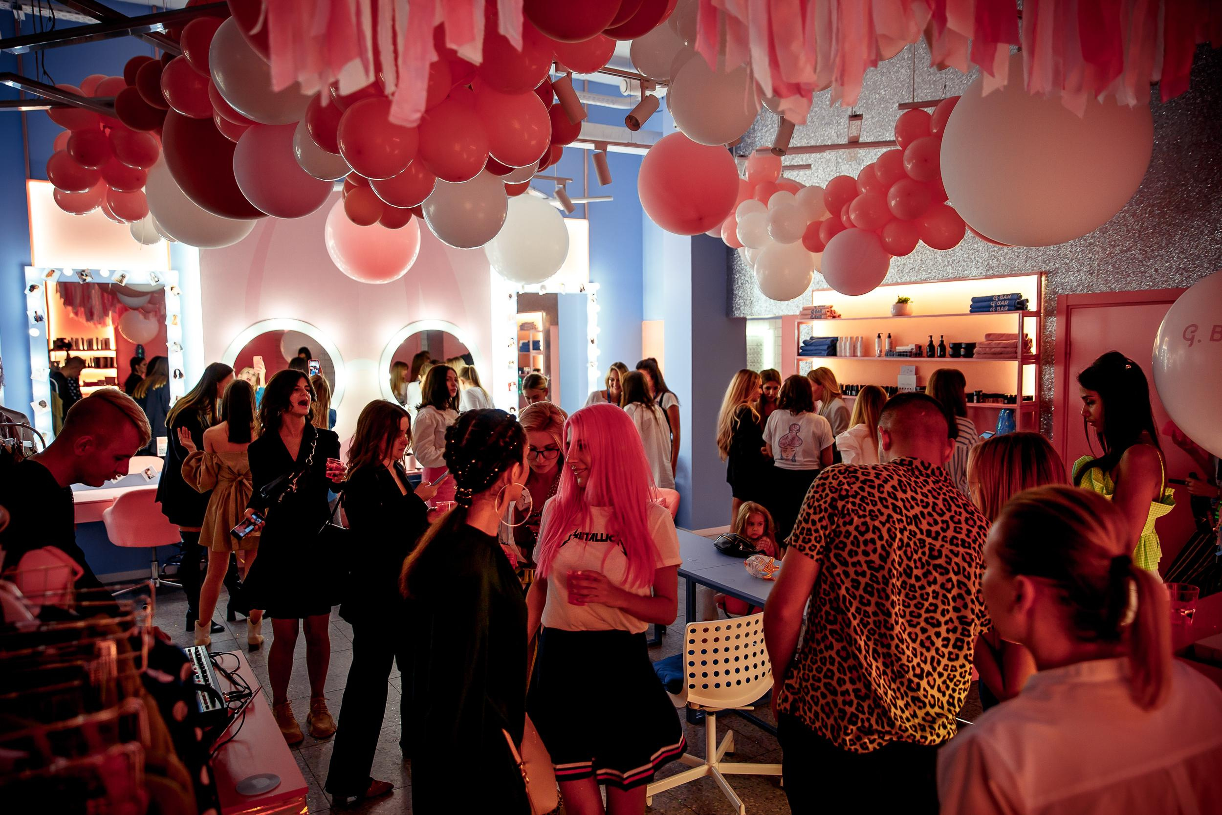 Вечеринка в G.Bar. Фотограф Виталий Вязьмикин