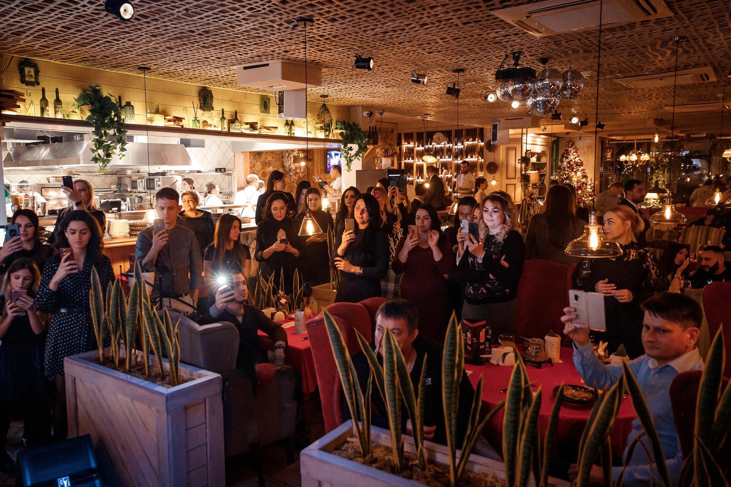 Ужин со звездой — Ирина Дубцова. Ресторан Чо-Чо. Фотограф Виталий Вязьмикин