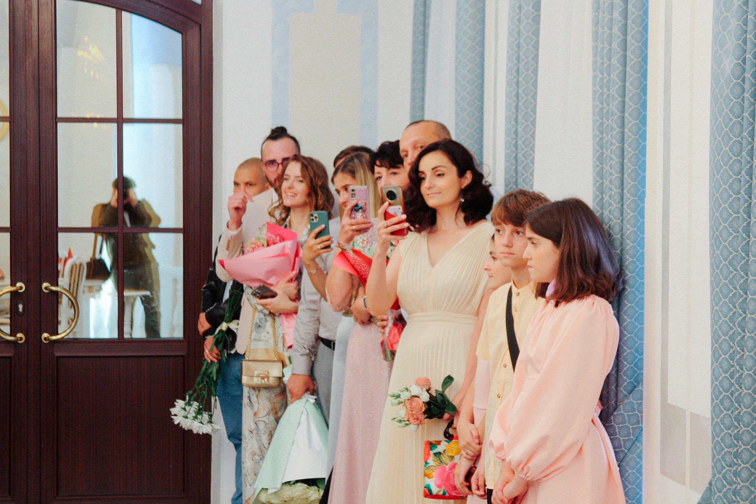 Виктор и Ангелина Банкет на 100 гостей Ресторан Segreto. Фотограф Лола Волна, город Москва