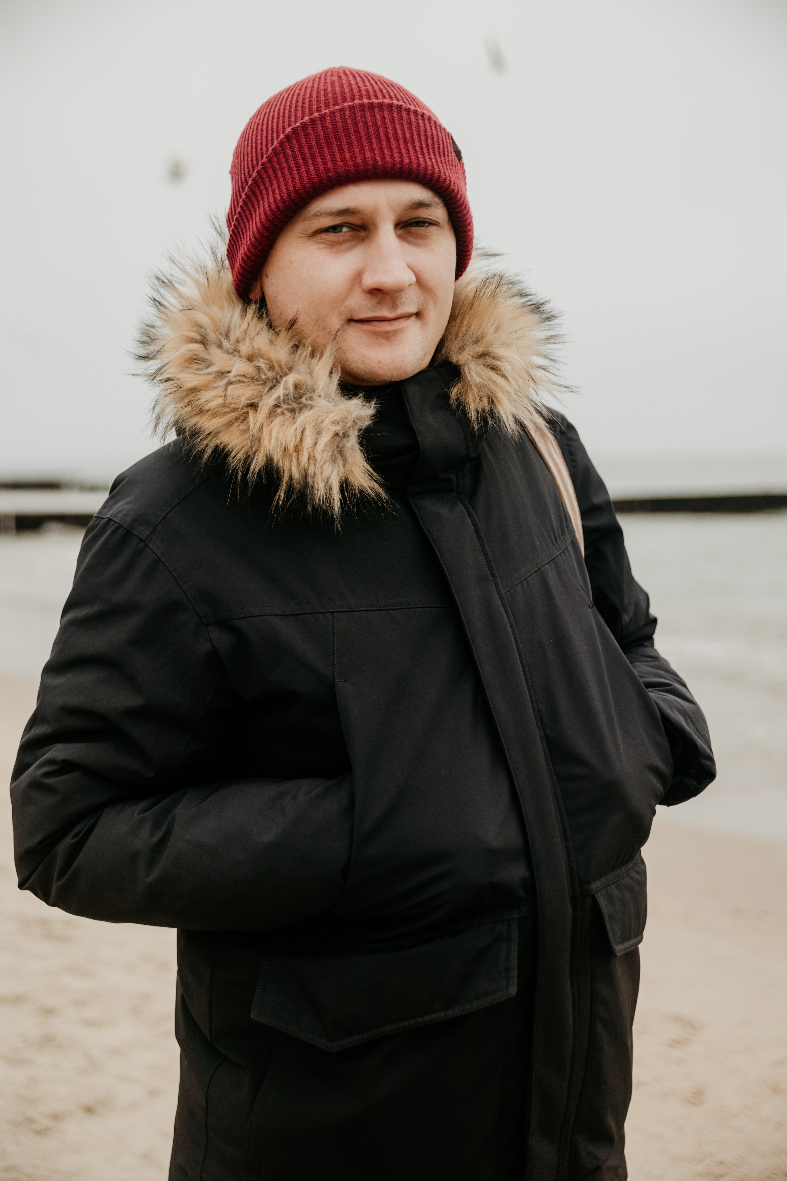 Зимнее Море. Портретный фотограф в Калининграде Алеся Раух