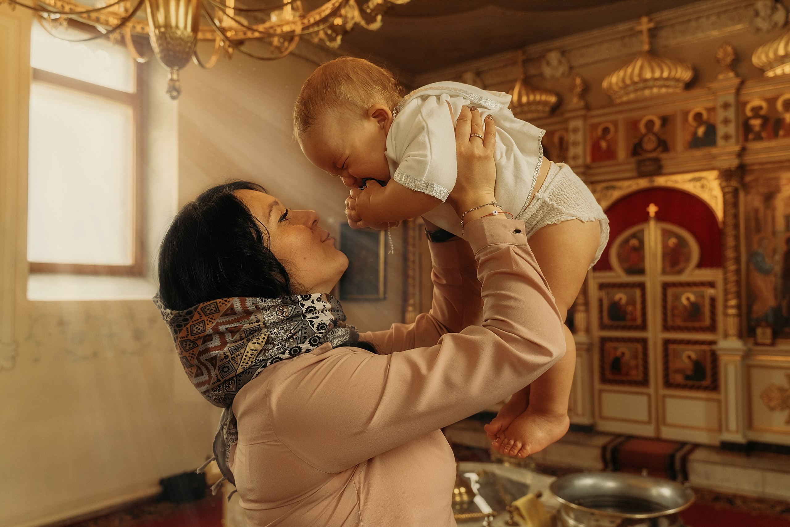 INFANT BAPTISM. Family Photographer Ksenia Kos