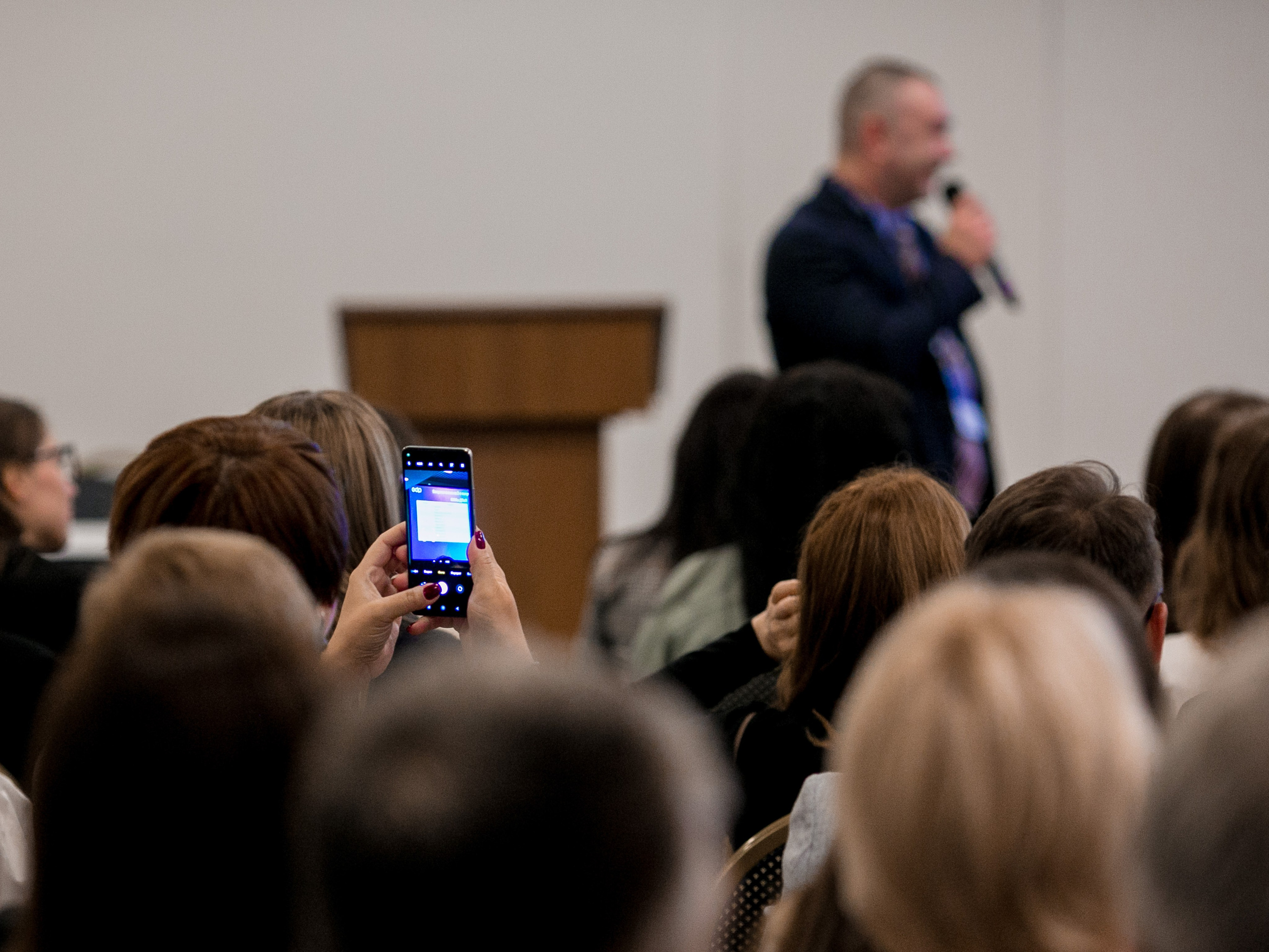 Фотосъемка конференции компании GDP. Репортажный фотограф Борис Геер