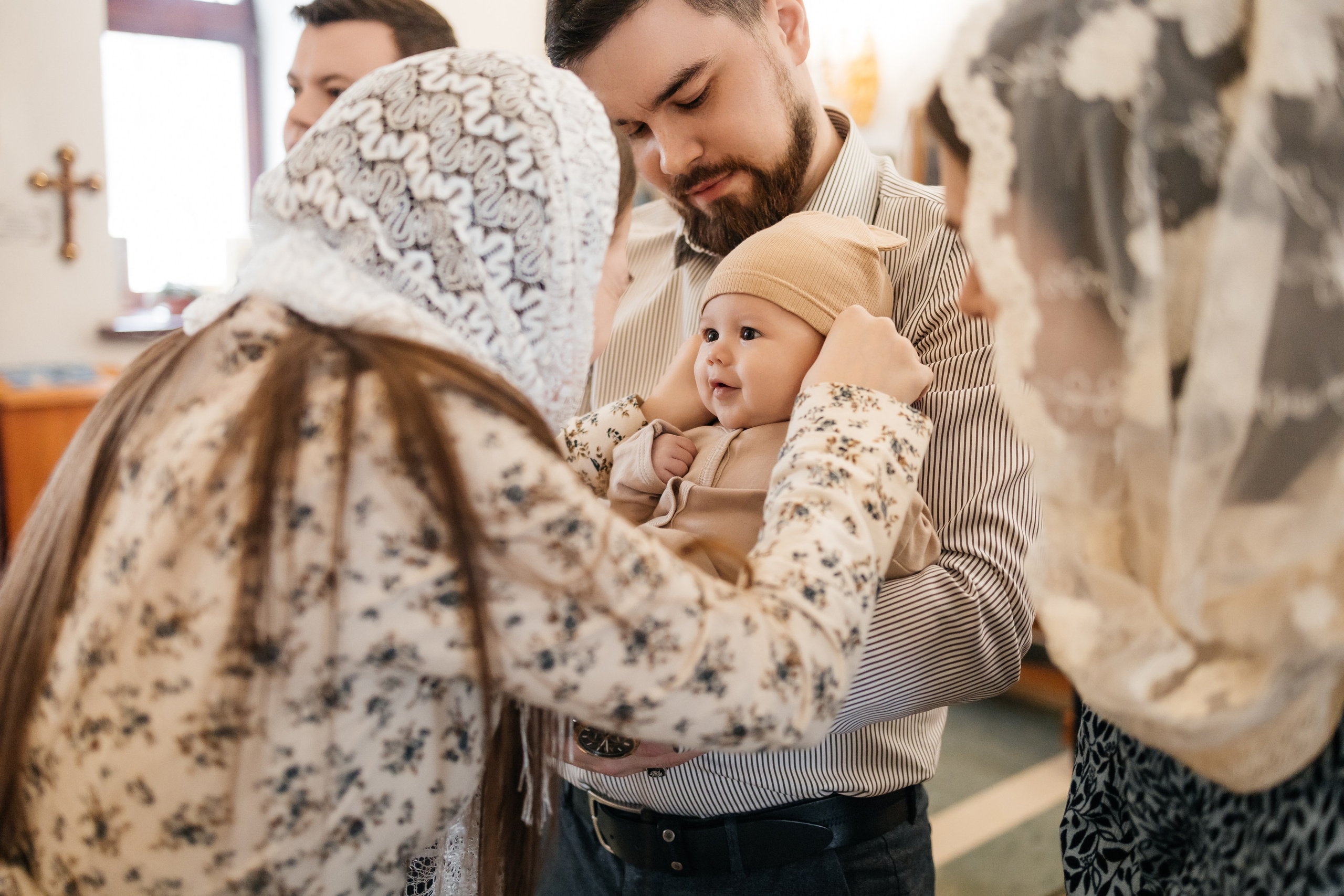 Крещение ребёнка в Сургуте. Семейный фотограф в Сургуте Инна Смолякова