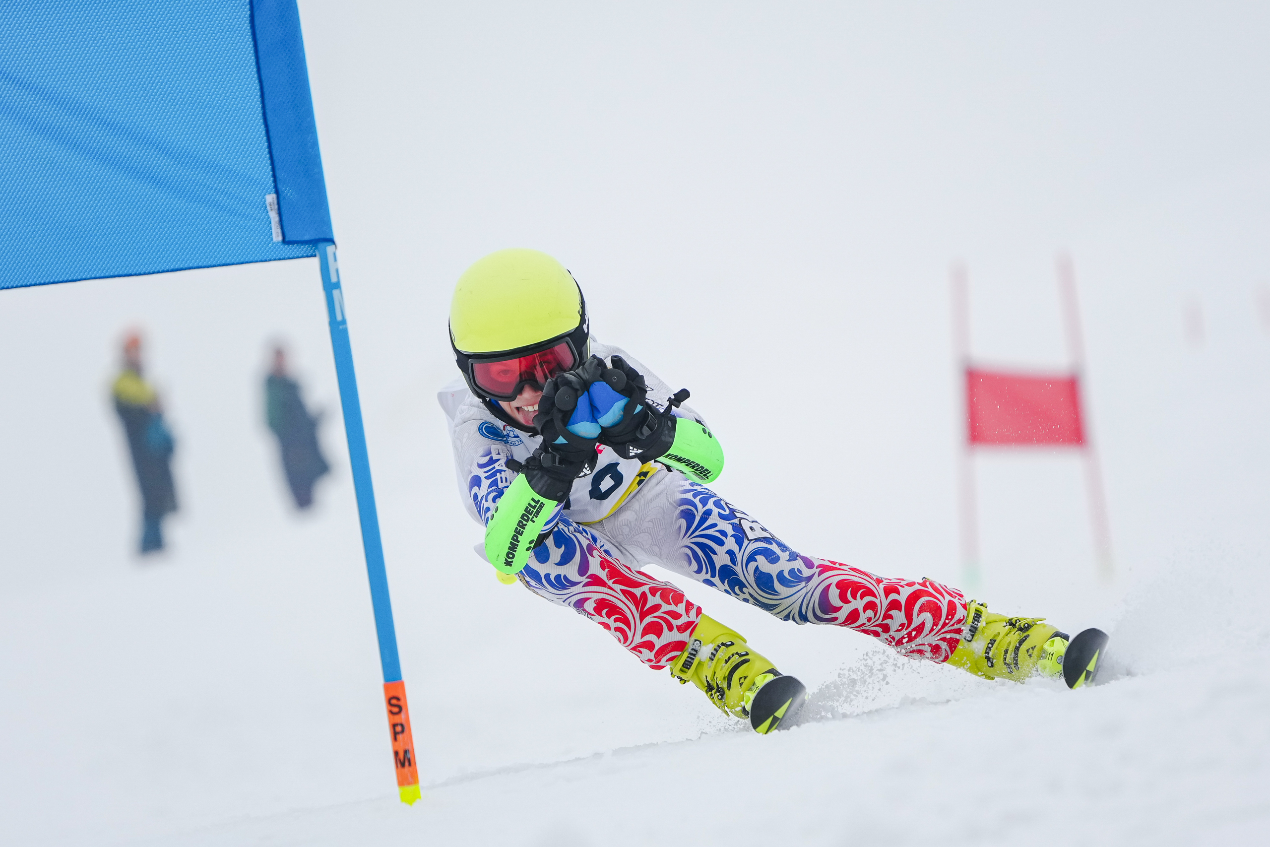 GS (Giant Slalom) - Слалом-гигант. Соревнования по горнолыжному спорту. Московская область, Шуколово