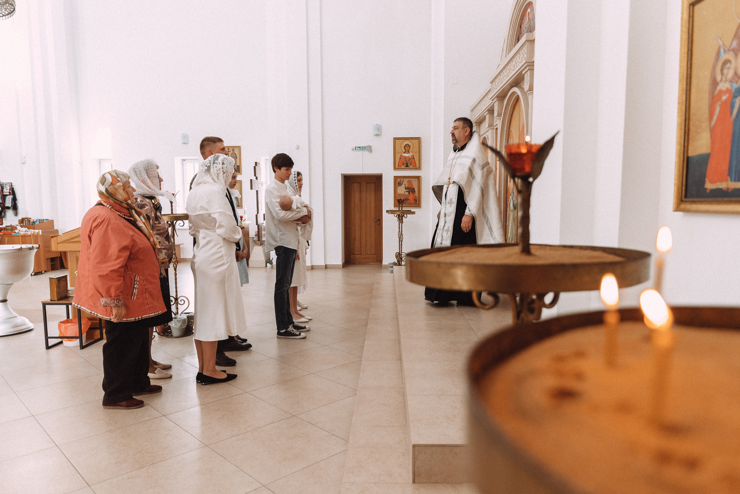 Крещение Михаила. Свадебный и семейный фотограф в Волгограде Олеся Лисицкая