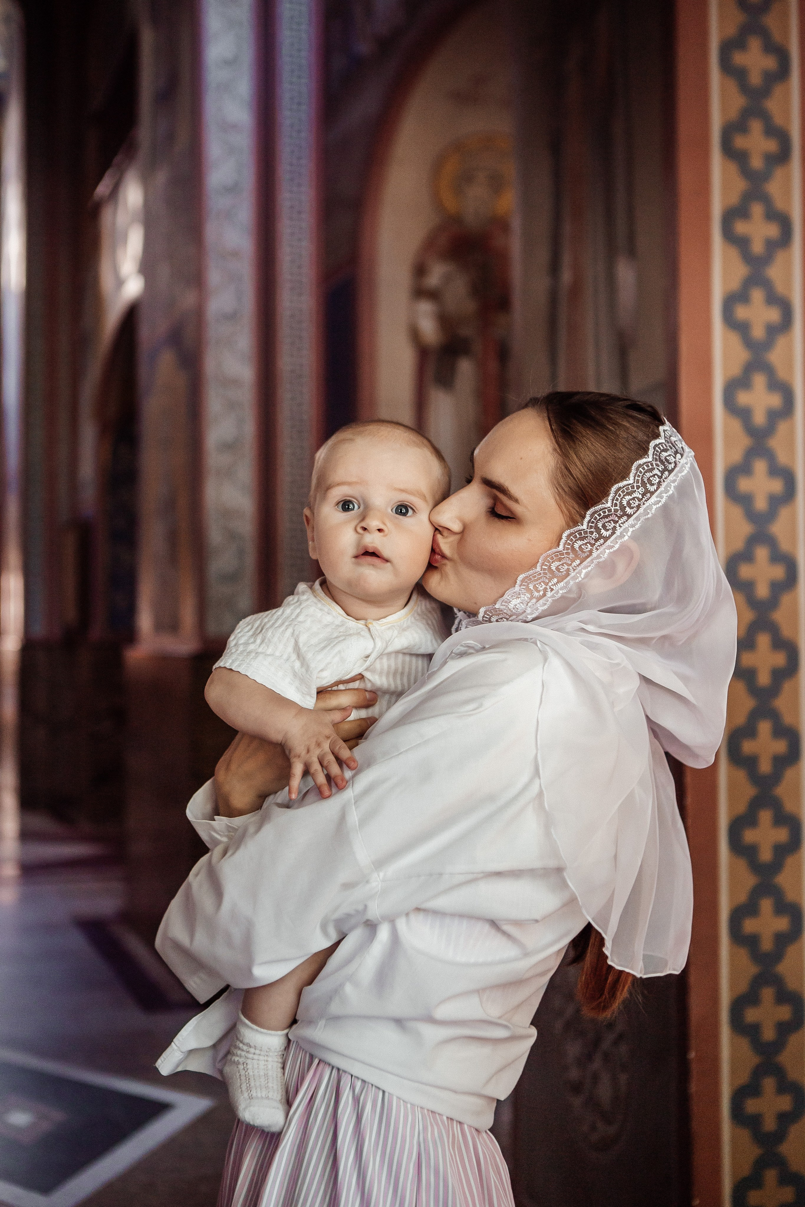 Таинство Крещения. Фотограф Алина Галатова в Краснодаре