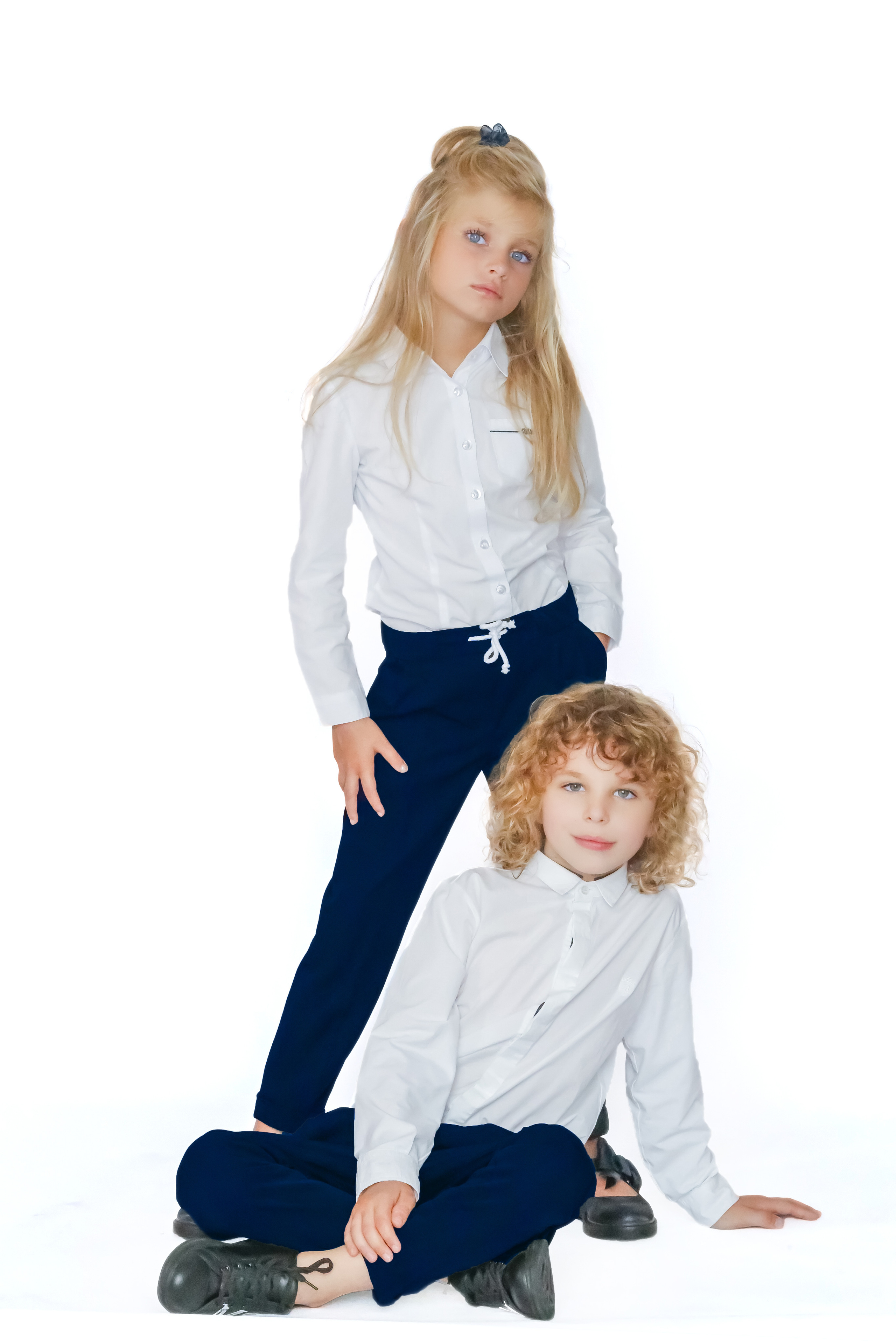 Съемка школьной формы IQ-form. Детский и семейный фотограф в Москве Мария Самохина