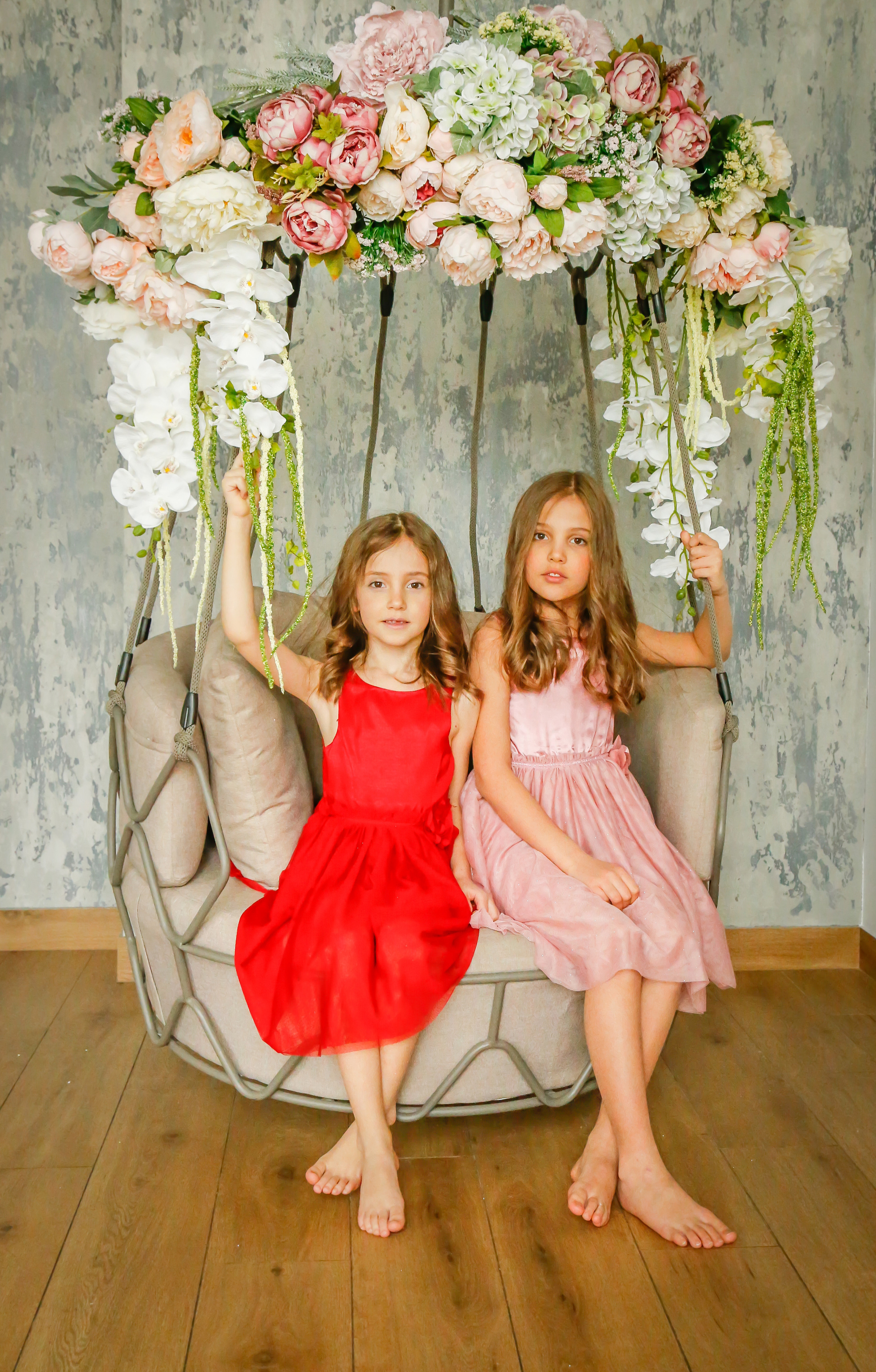 Александр и сестрички (Юля и Настя). Детский и семейный фотограф в Москве Мария Самохина