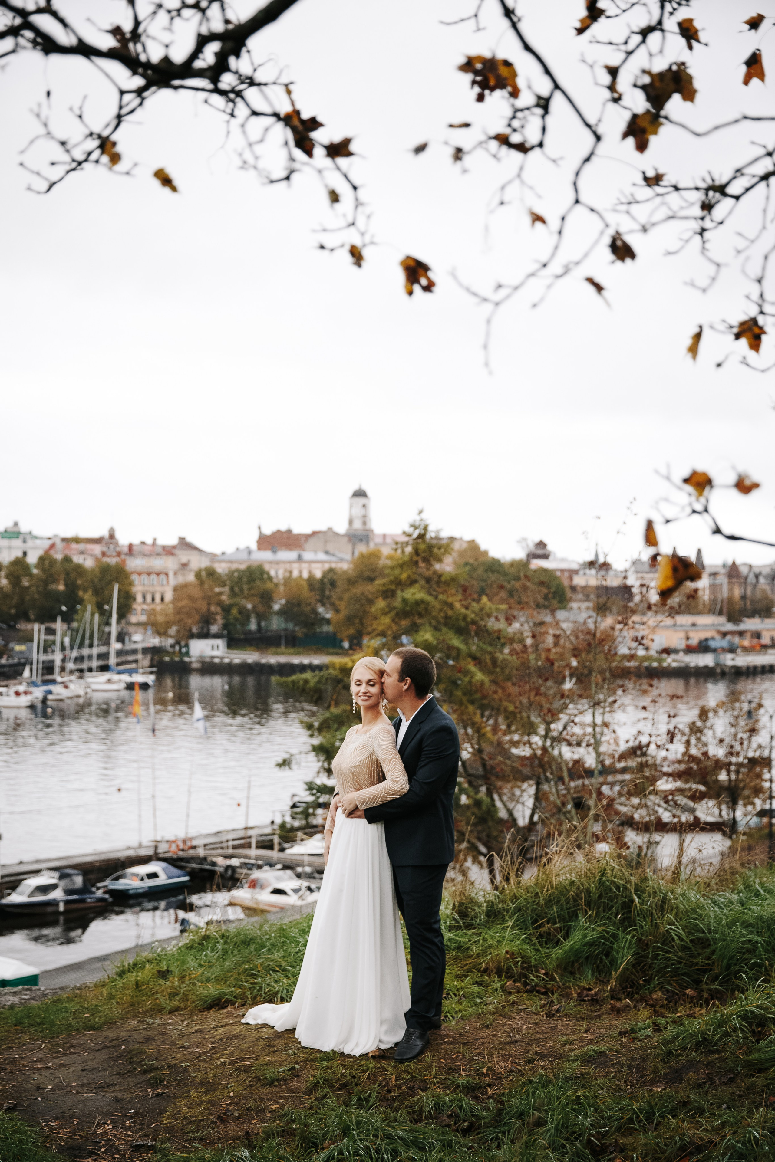 Свадьба в Выборге в сентябре осенью. Свадебный фотограф в Калининграде Мария Ямышева