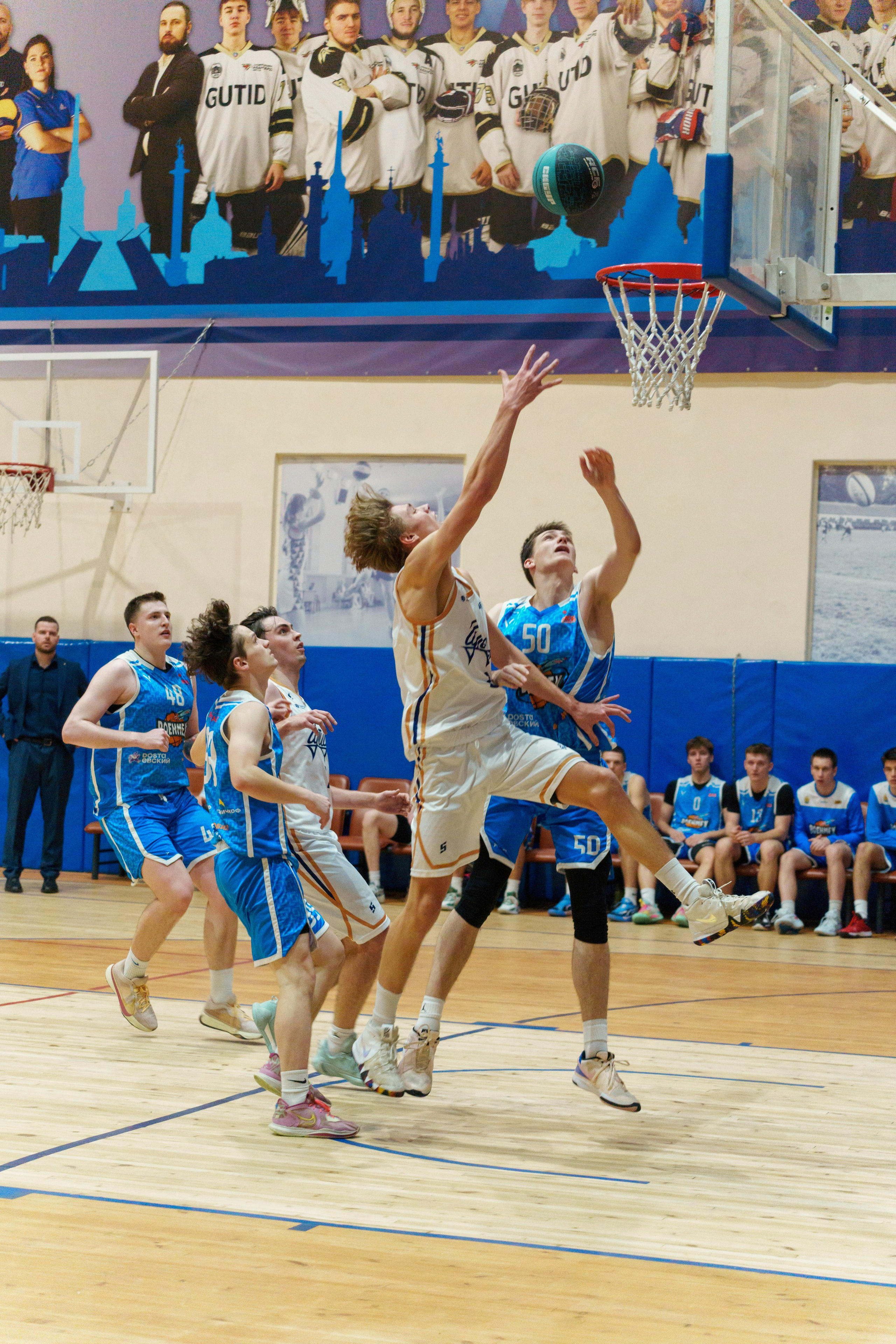 Баскетбол ГУТИД и ВОЕНМЕХ. Фотограф в Санкт-Петербурге Ибрагимова Алина