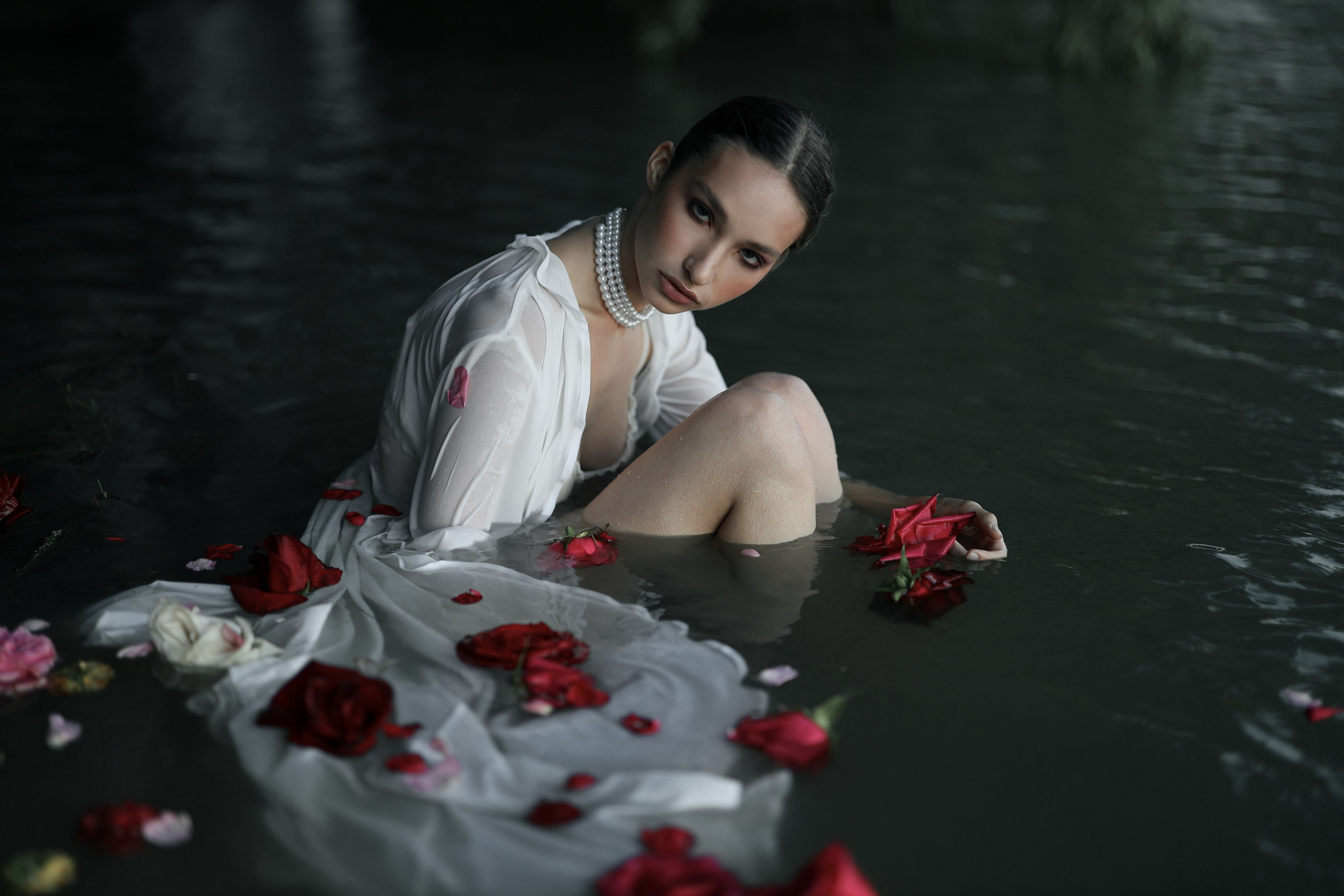 Фотосессия в воде для Натали. Свадебный и семейный фотограф в Абхазии Жанна Соснина