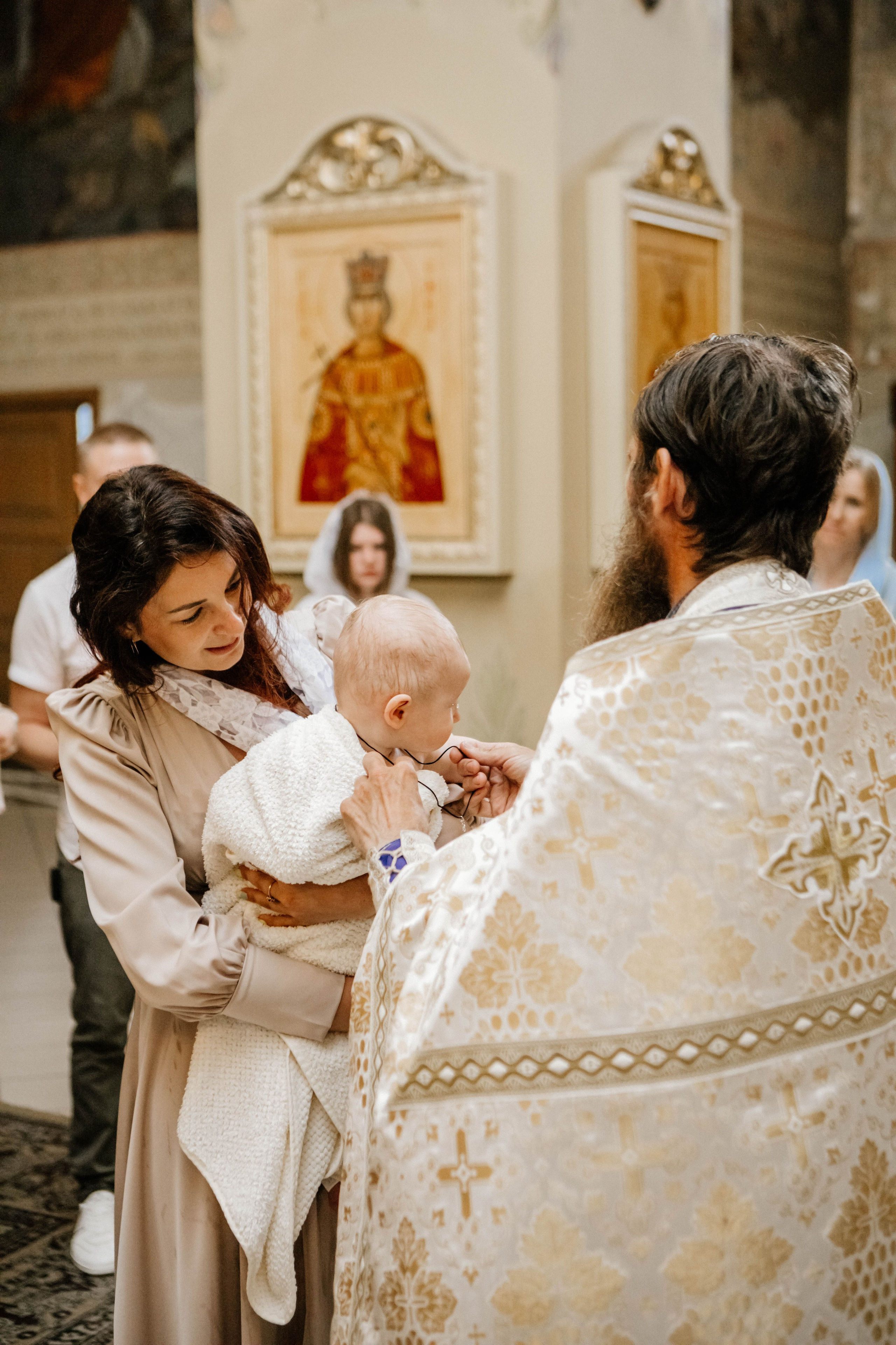 Крещение. Рыжова Тамара