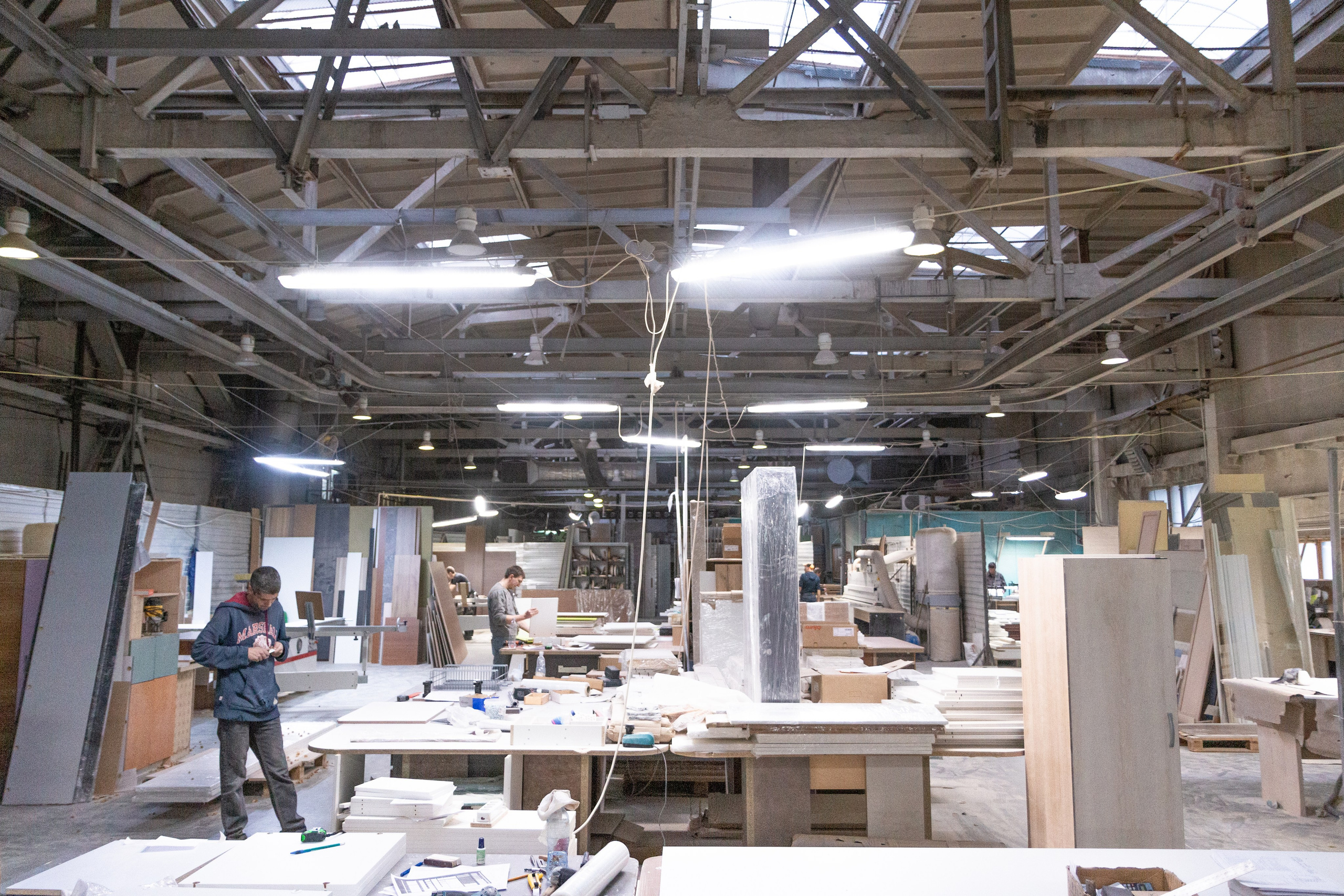 Фабрика «Абсолют мебель». Предметный и репортажный фотограф Алексей Кротов