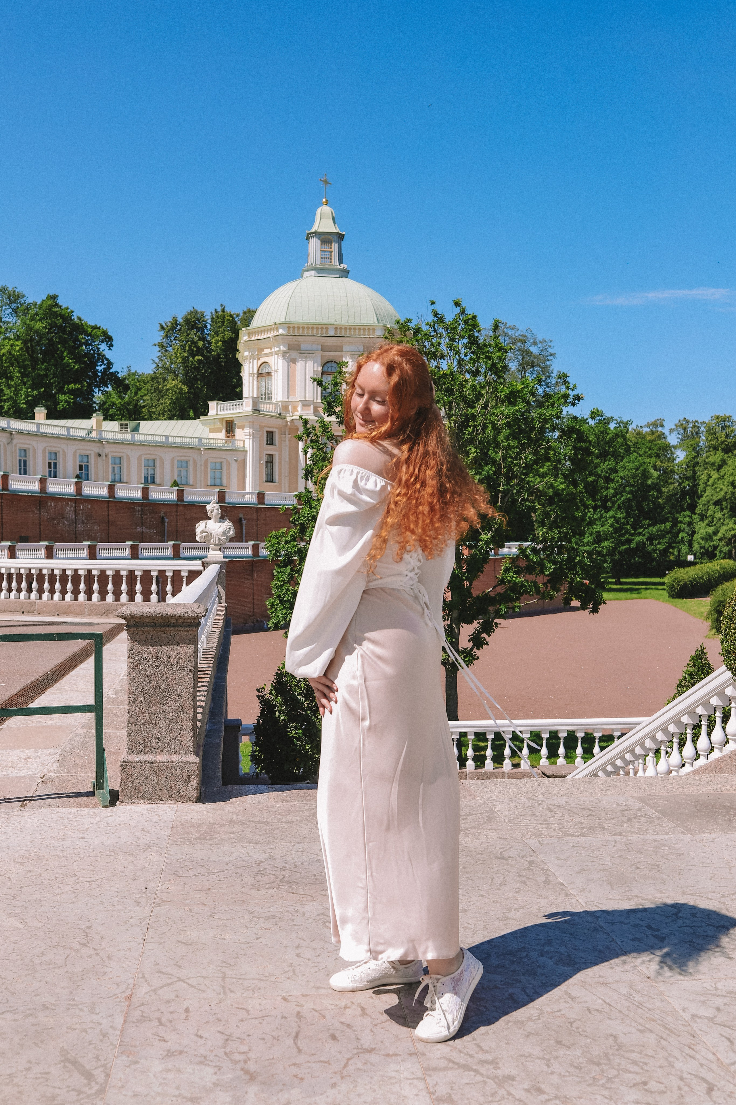 Фотосессия в Ораниенбауме — летние фото с Анастасией. Фотограф Олеся Беляева | Санкт-Петербург и Ленобласть