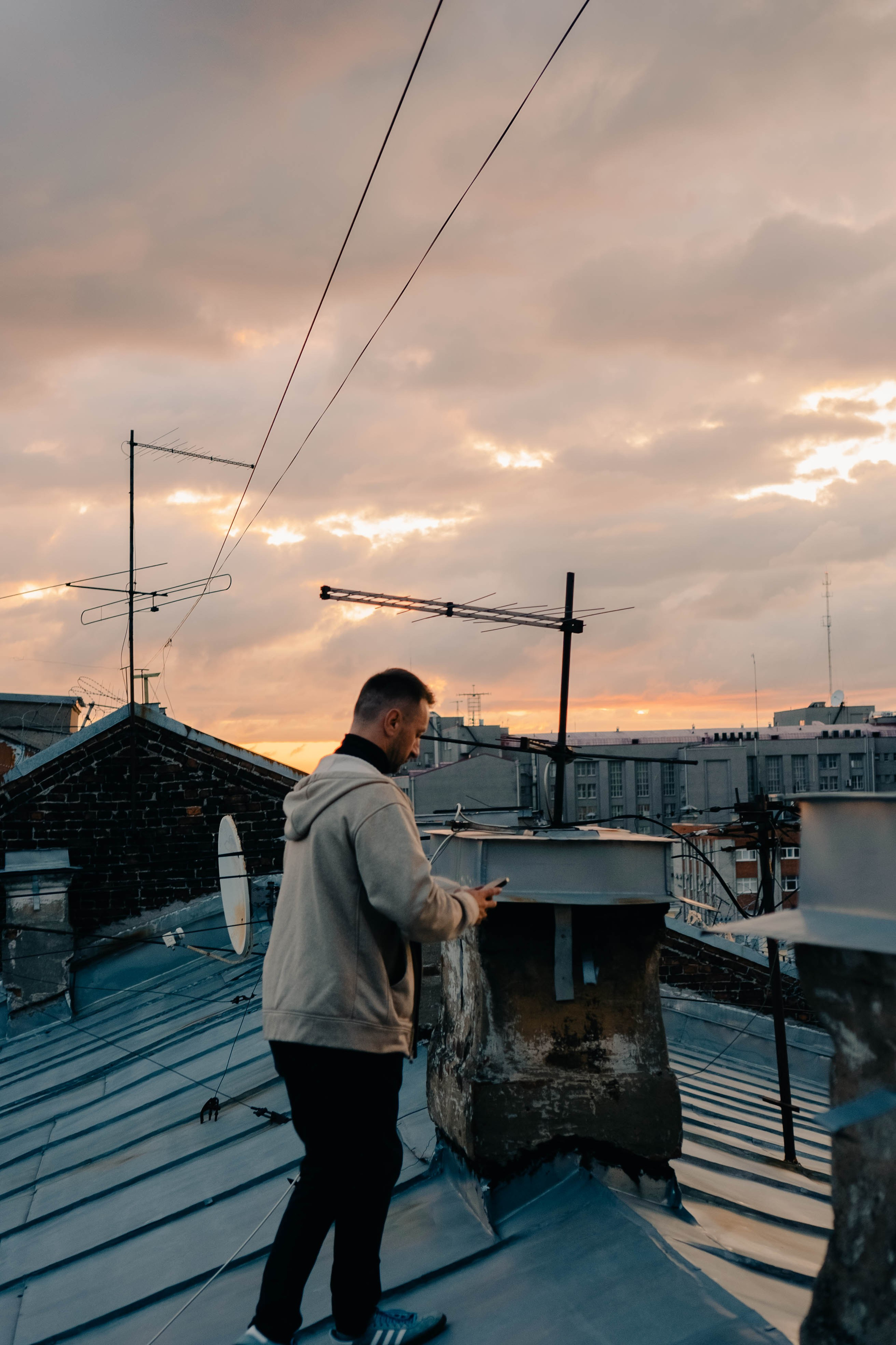 На крыше. Профессиональный фотограф, Санкт-Петербург — Виктория Богомолова