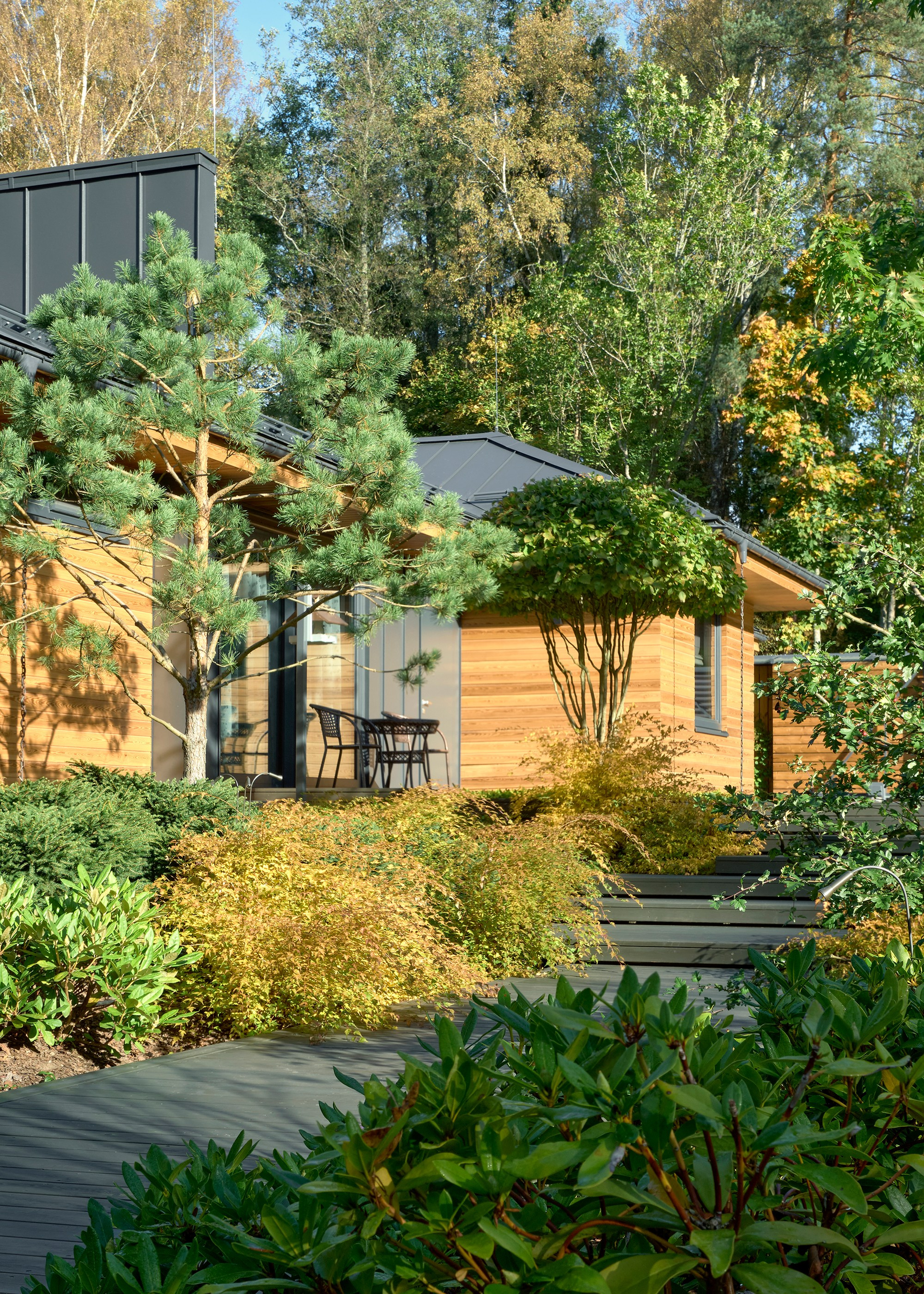 Усадьба Хрустальное: фотосъемка частного сада Валерия Федотова в Репино для L.BURO. Фотограф Наталья Соловьева | interioto