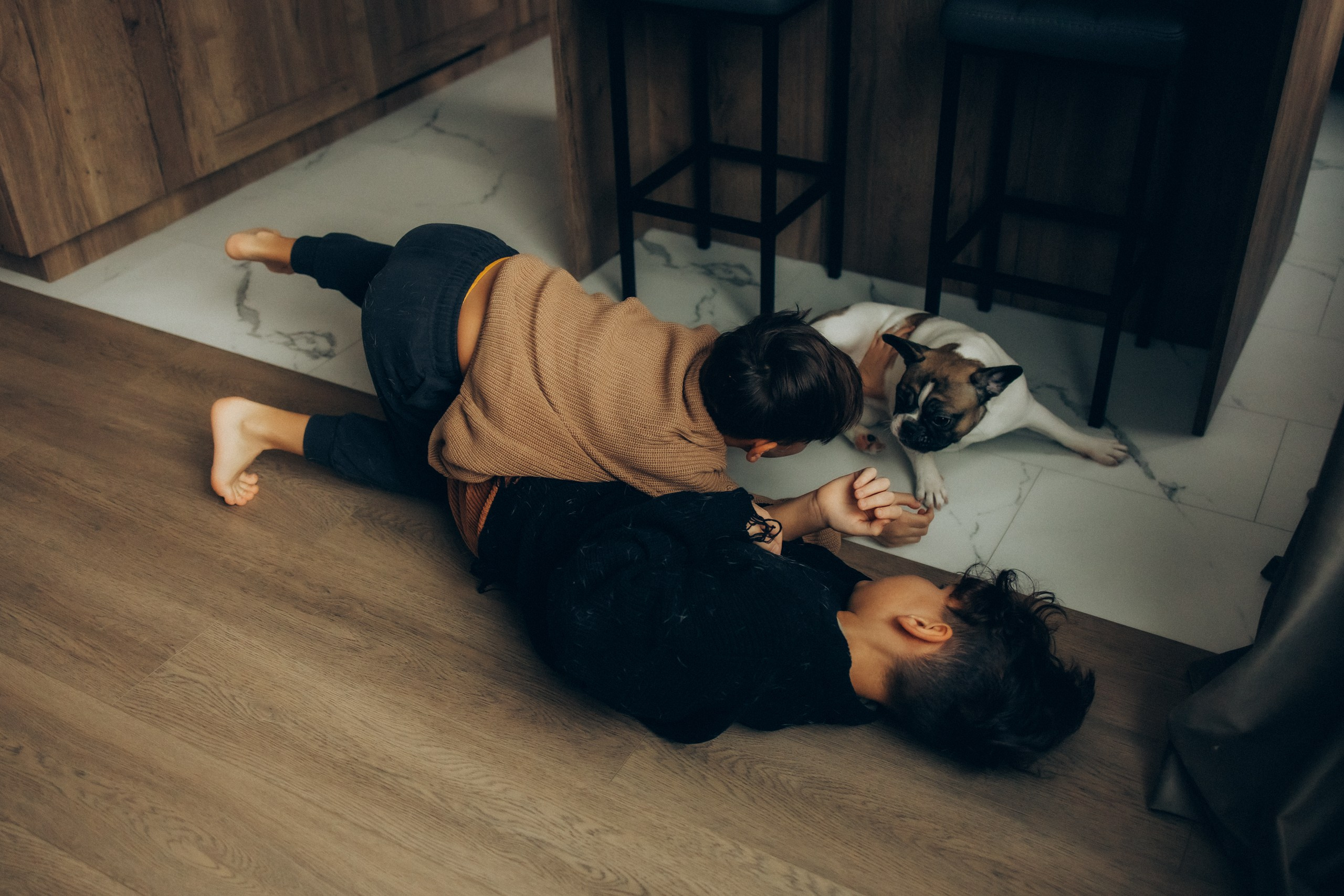 Руслан, Тимур и Луна. Семейный фотограф Москва