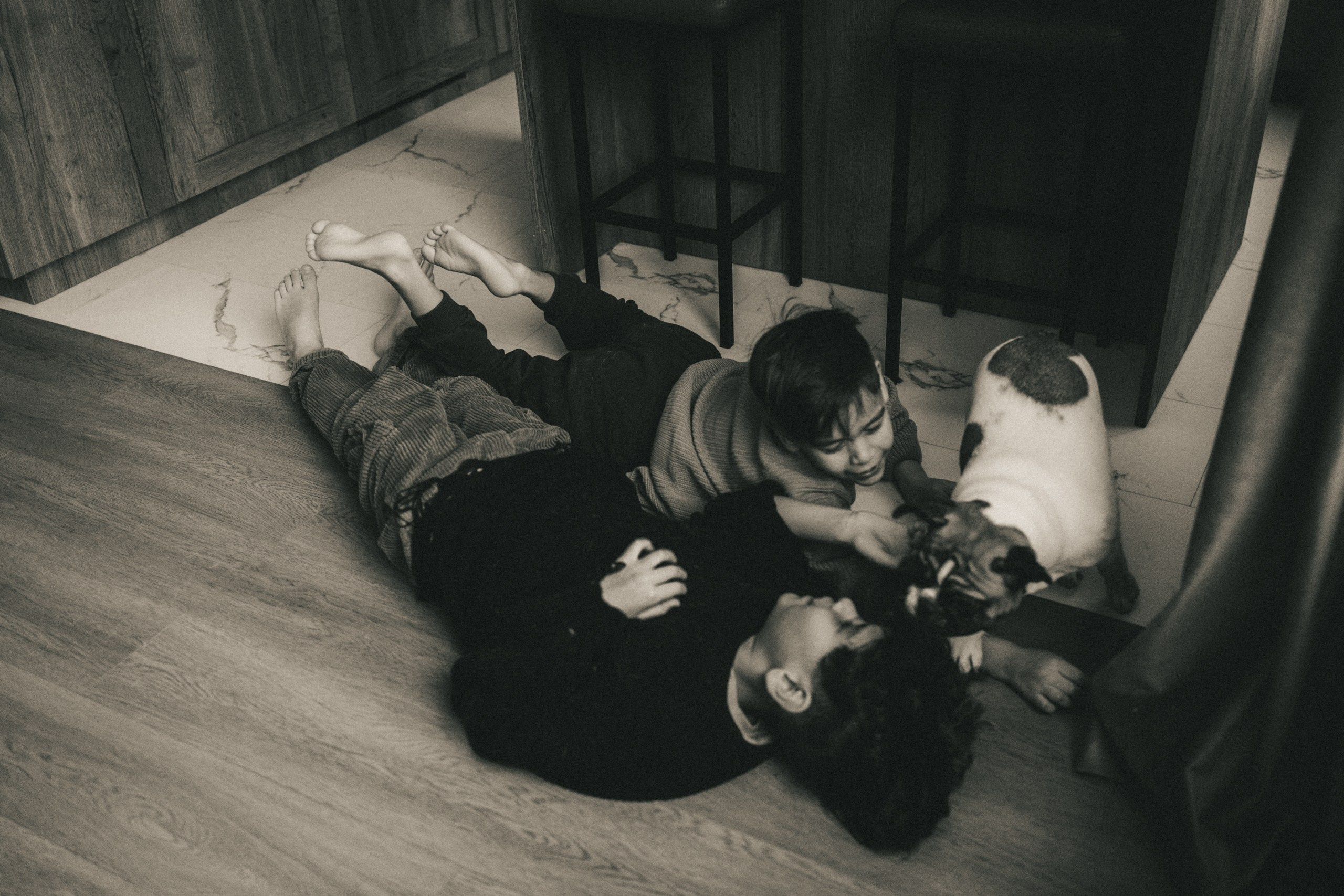 Руслан, Тимур и Луна. Семейный фотограф Москва