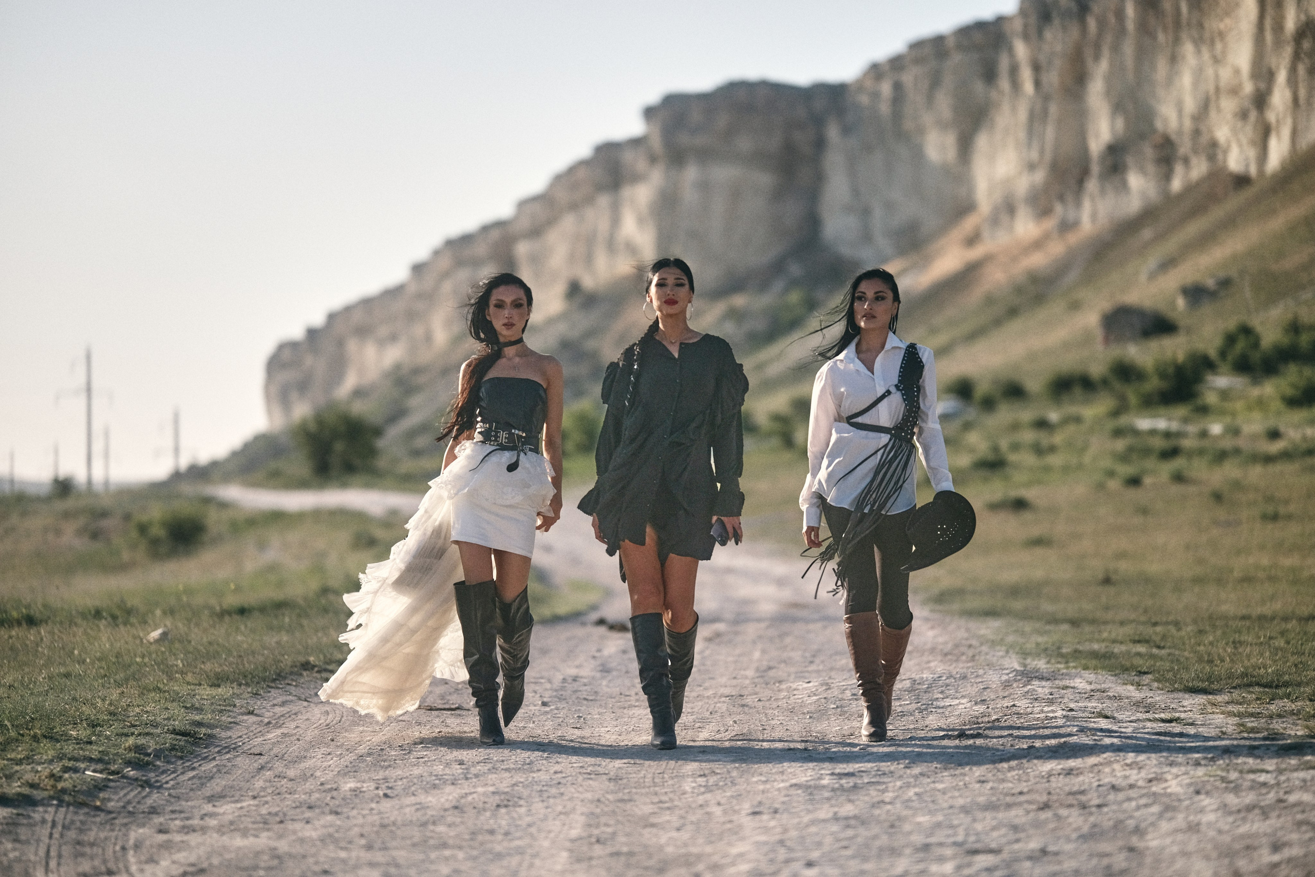 Модели на Белой Скале. Свадебная видеосъемка в Крыму и Севастополе