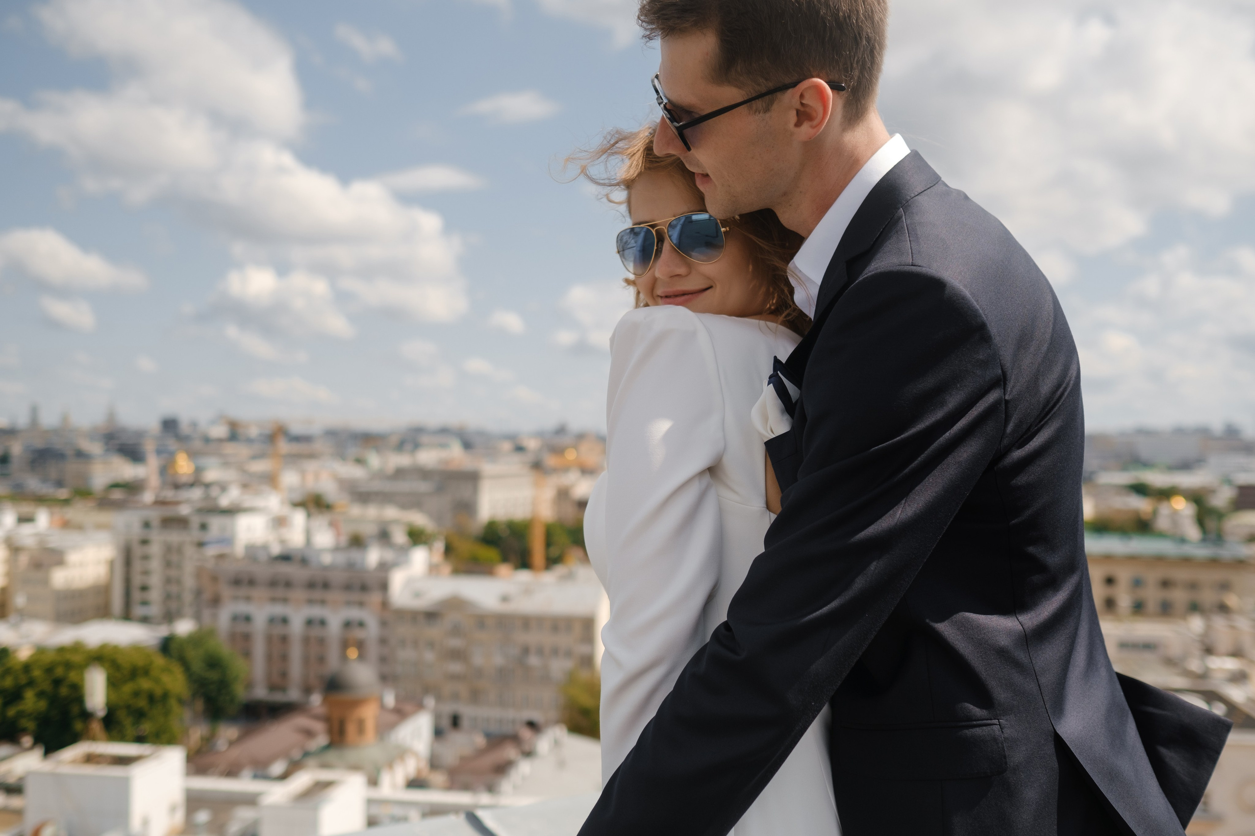 Стас и Юля Любовь на крыше. Свадебный и семейный фотограф Ксения Ржевская (Митрохина)