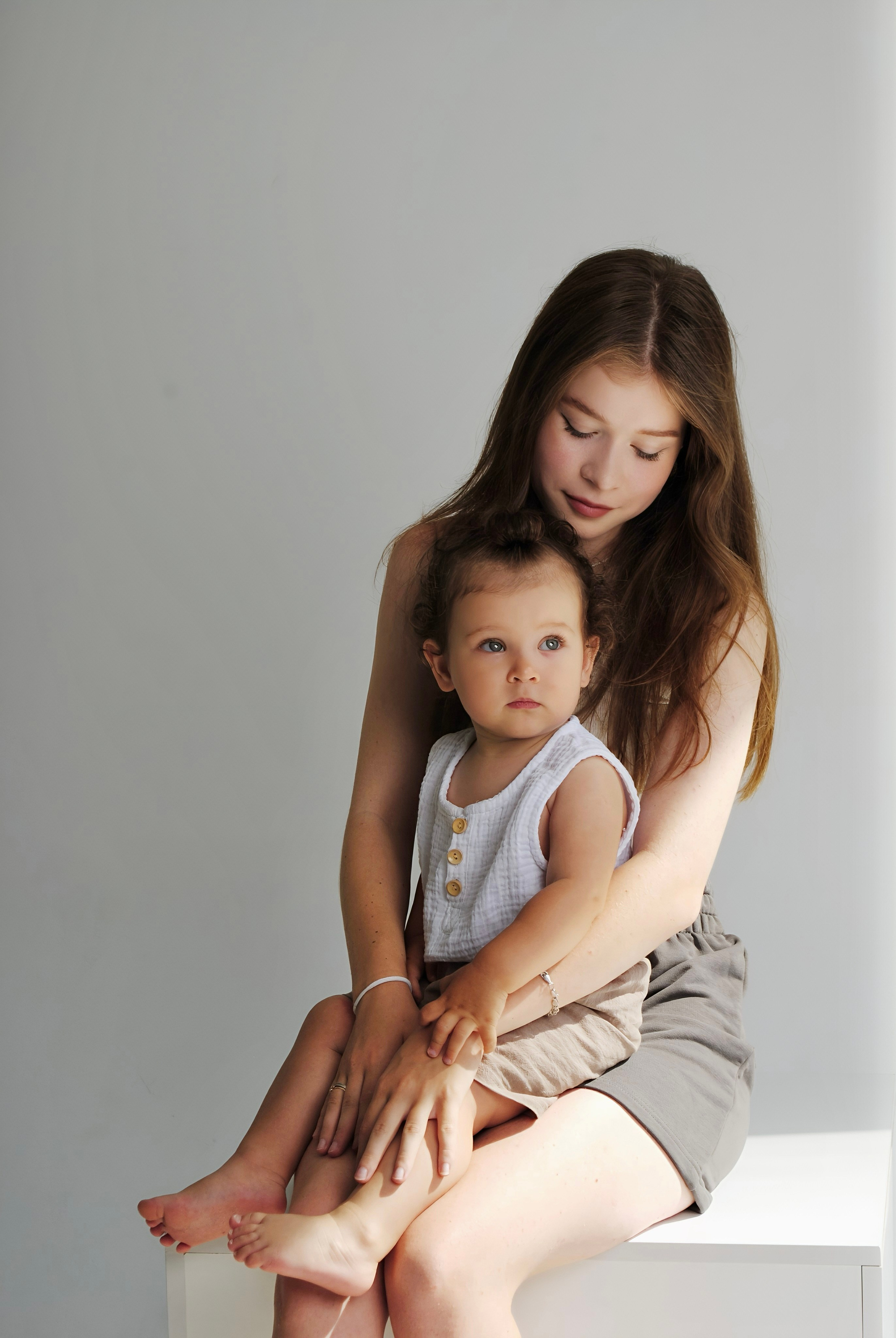 Владислава и дочь. Фотограф Мария Мусаелян