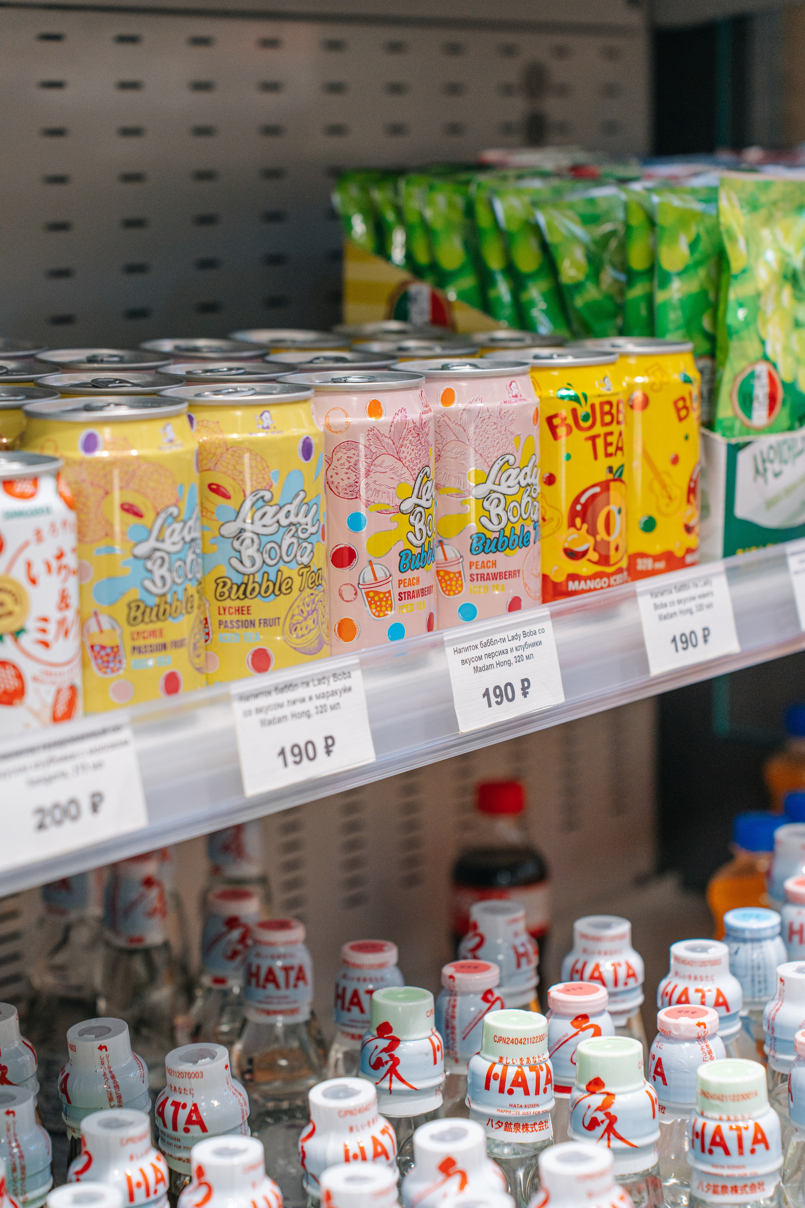 Интерьер магазина азиатских продуктов в Москве Korfood.ru