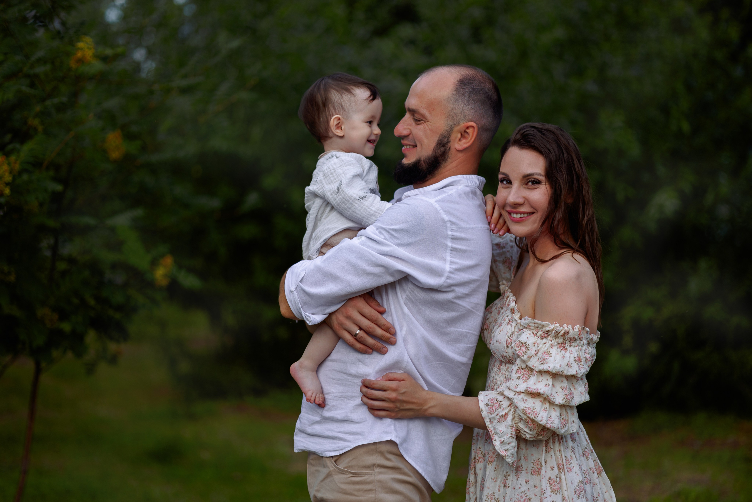 Настя&Виталя&Мирошка. Фотограф в Омске