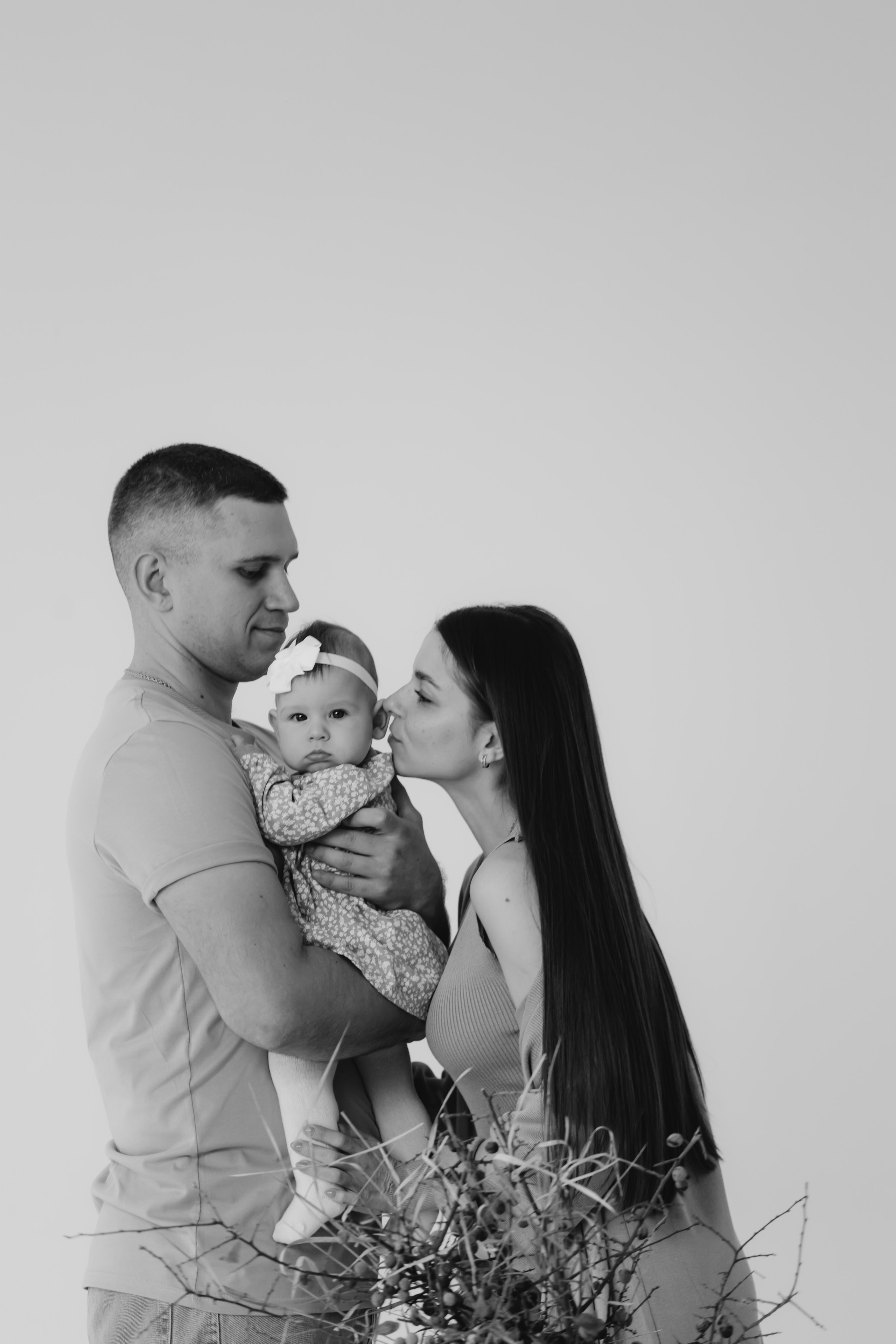 Семейная студийная фотосессия. Свадебный и семейный фотограф в Краснодарском крае Мария Данилкина