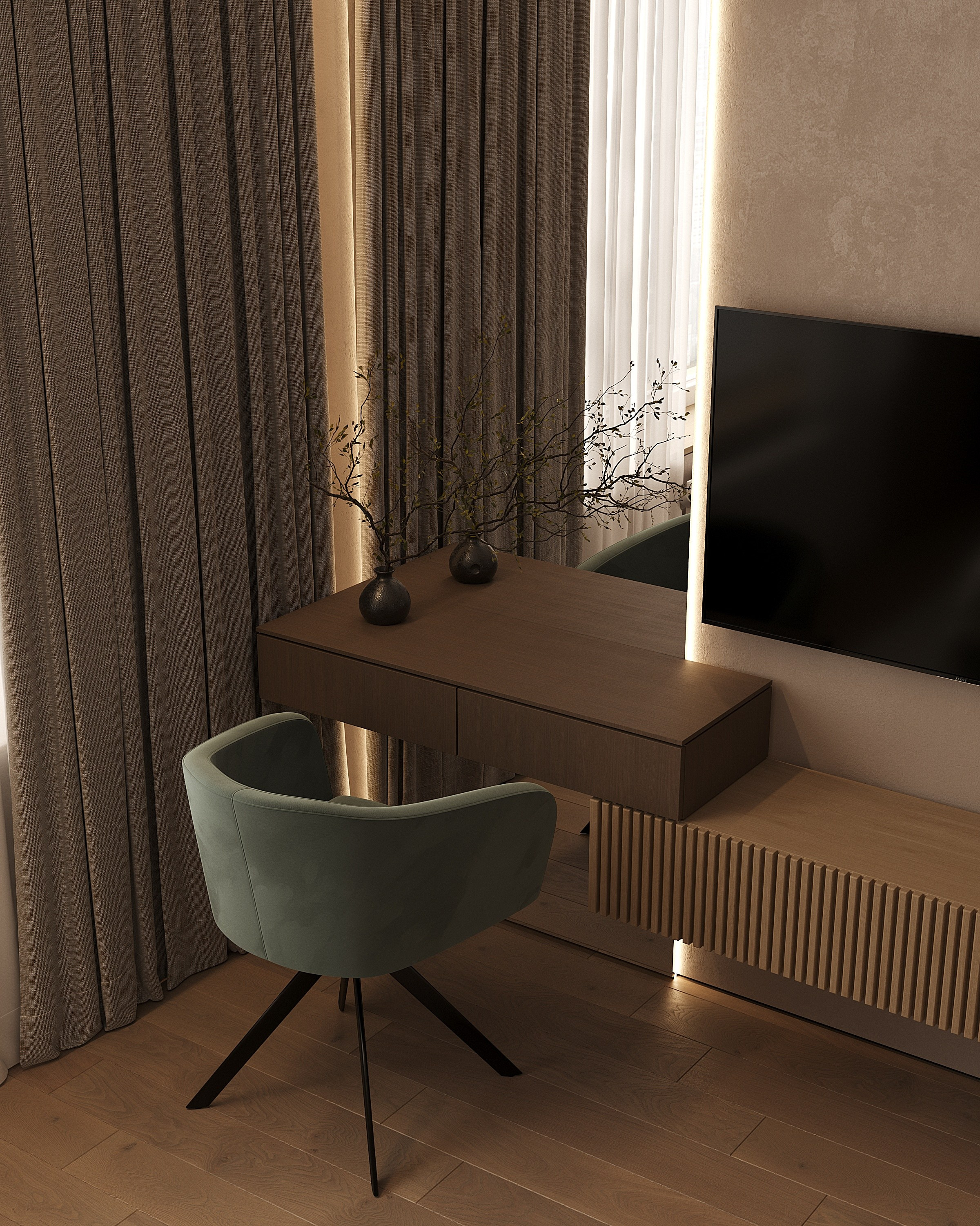 ЖК «Символ"/ Москва/ 62кв. м. Ксения Барабаш дизайнер интерьера в Санкт-Петербурге